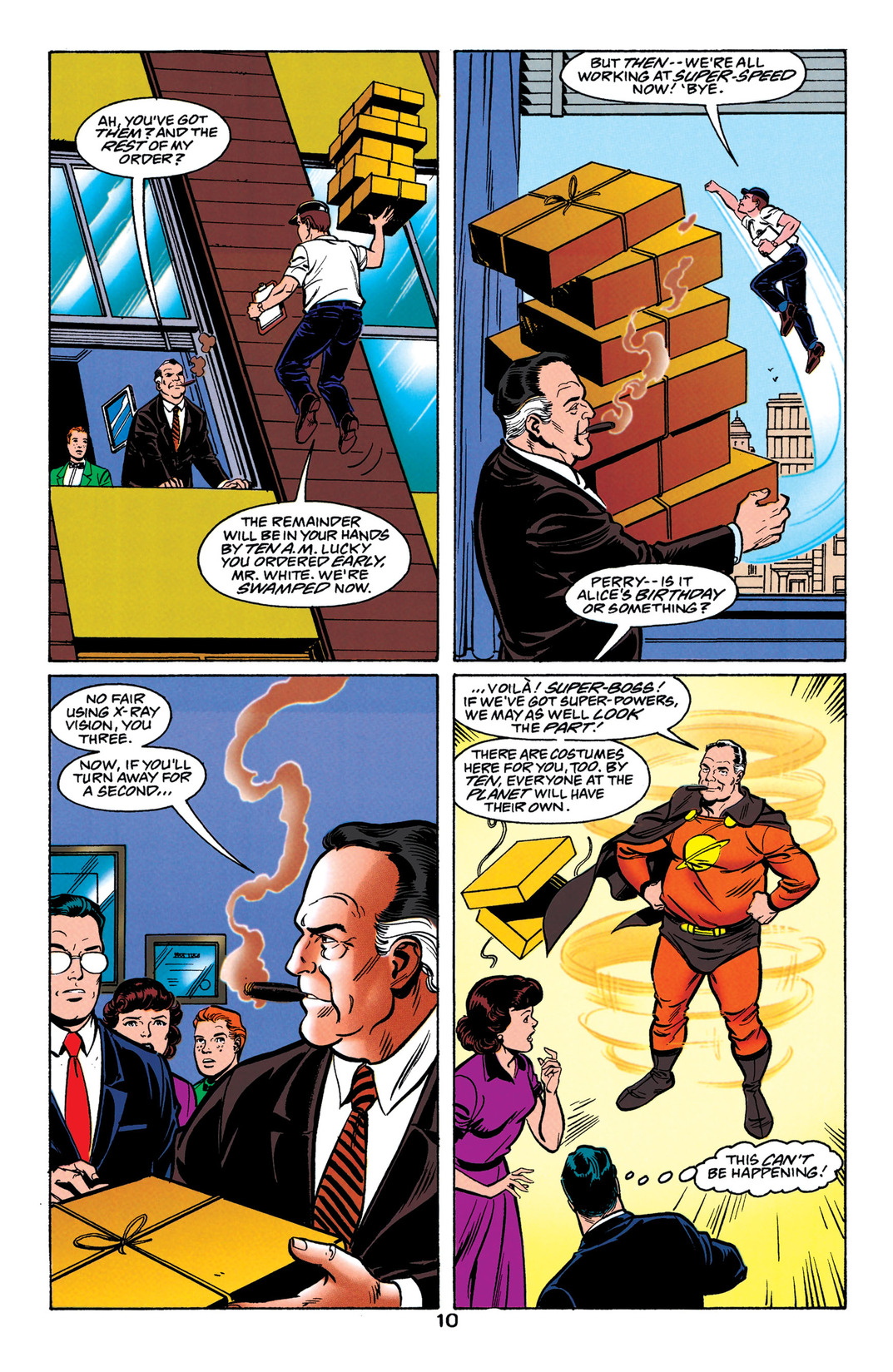 Read online Adventures of Superman (1987) comic -  Issue #559 - 11