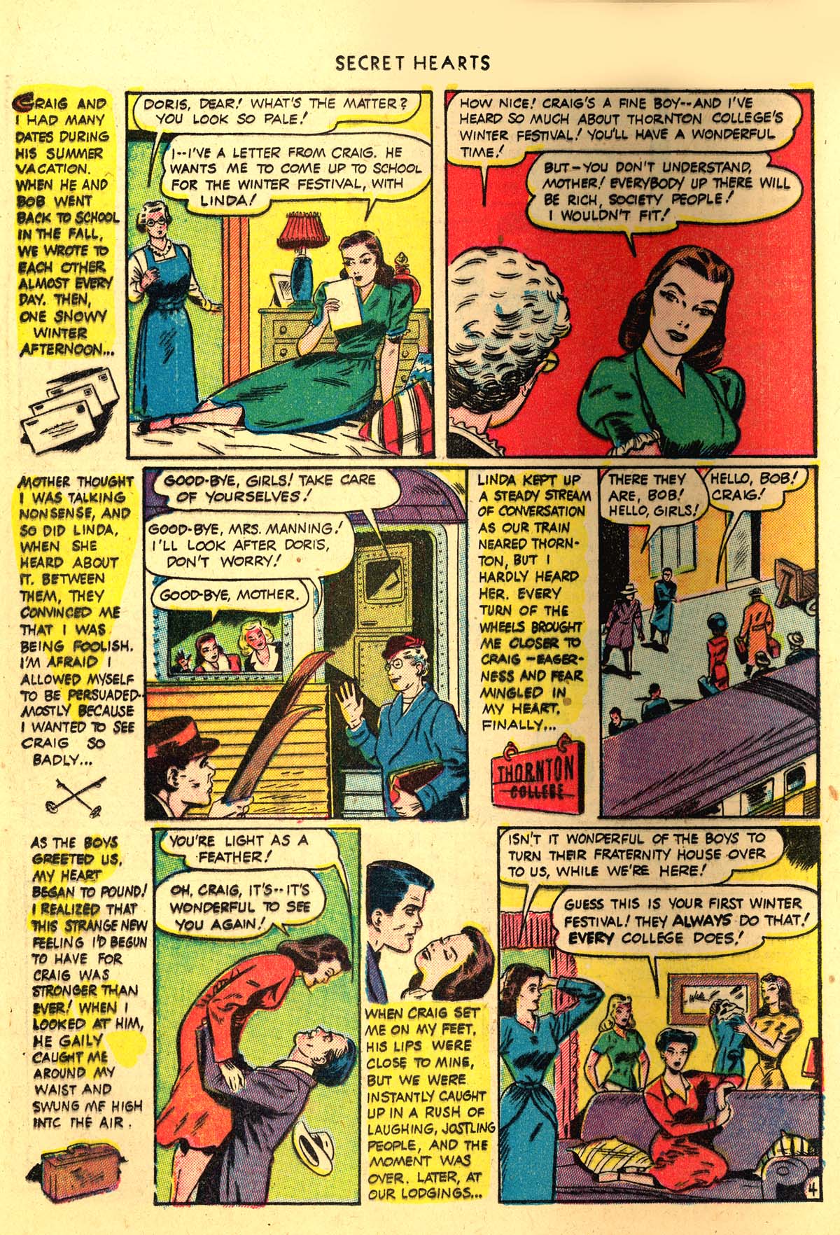 Read online Secret Hearts comic -  Issue #4 - 24