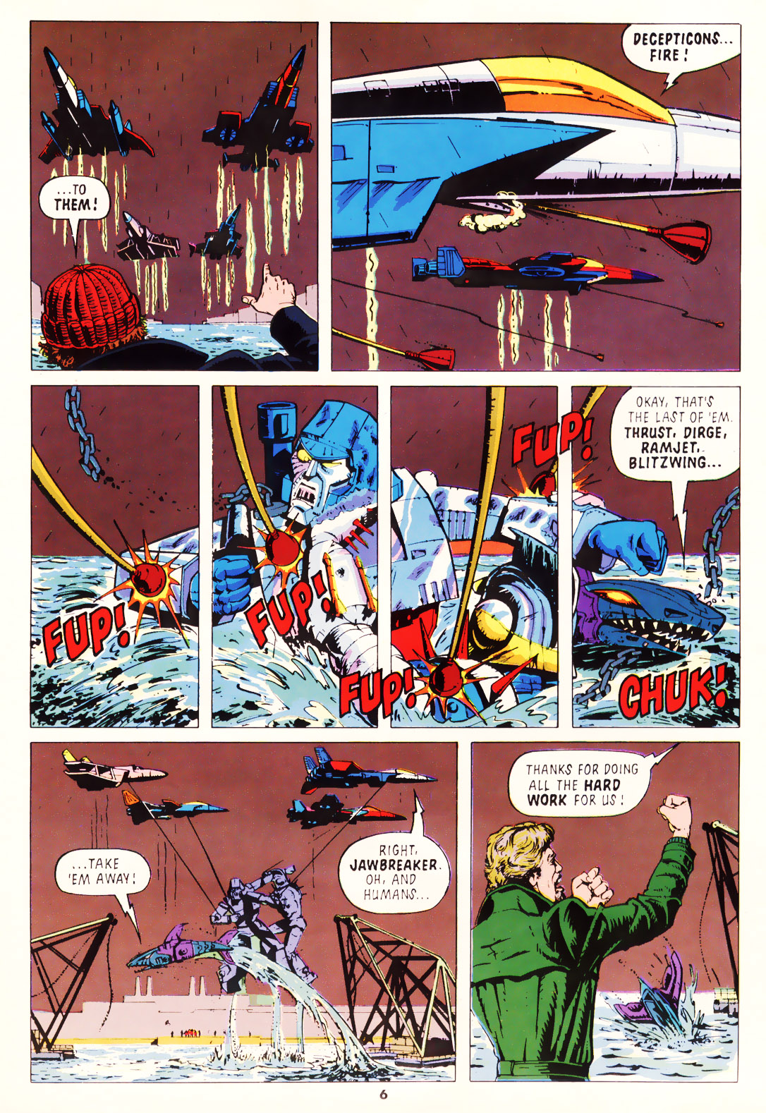 Read online The Transformers (UK) comic -  Issue #160 - 6
