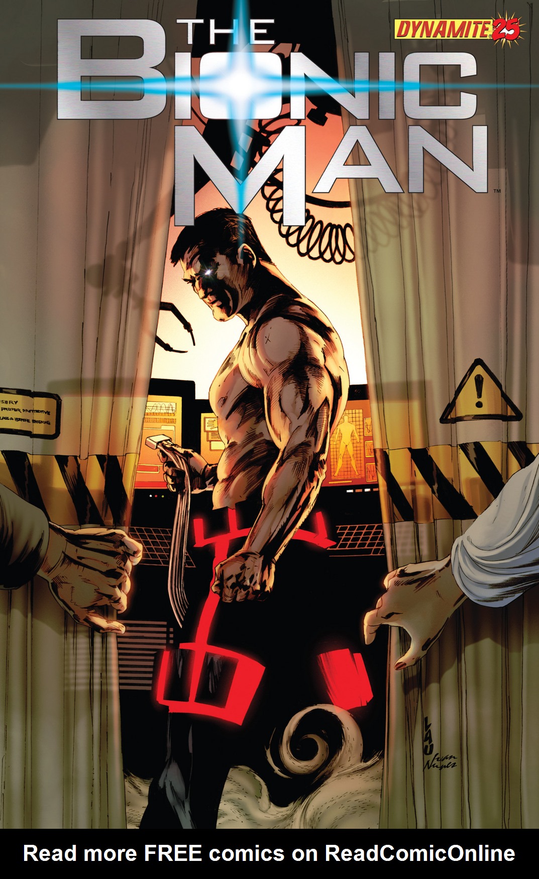 Read online Bionic Man comic -  Issue #25 - 1