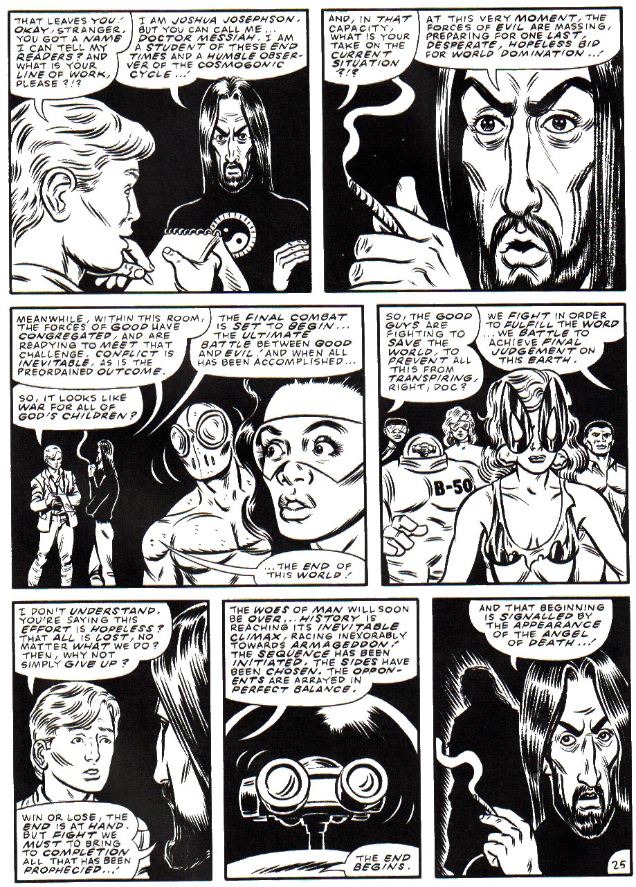 Read online Don Simpson's Bizarre Heroes comic -  Issue #3 - 27