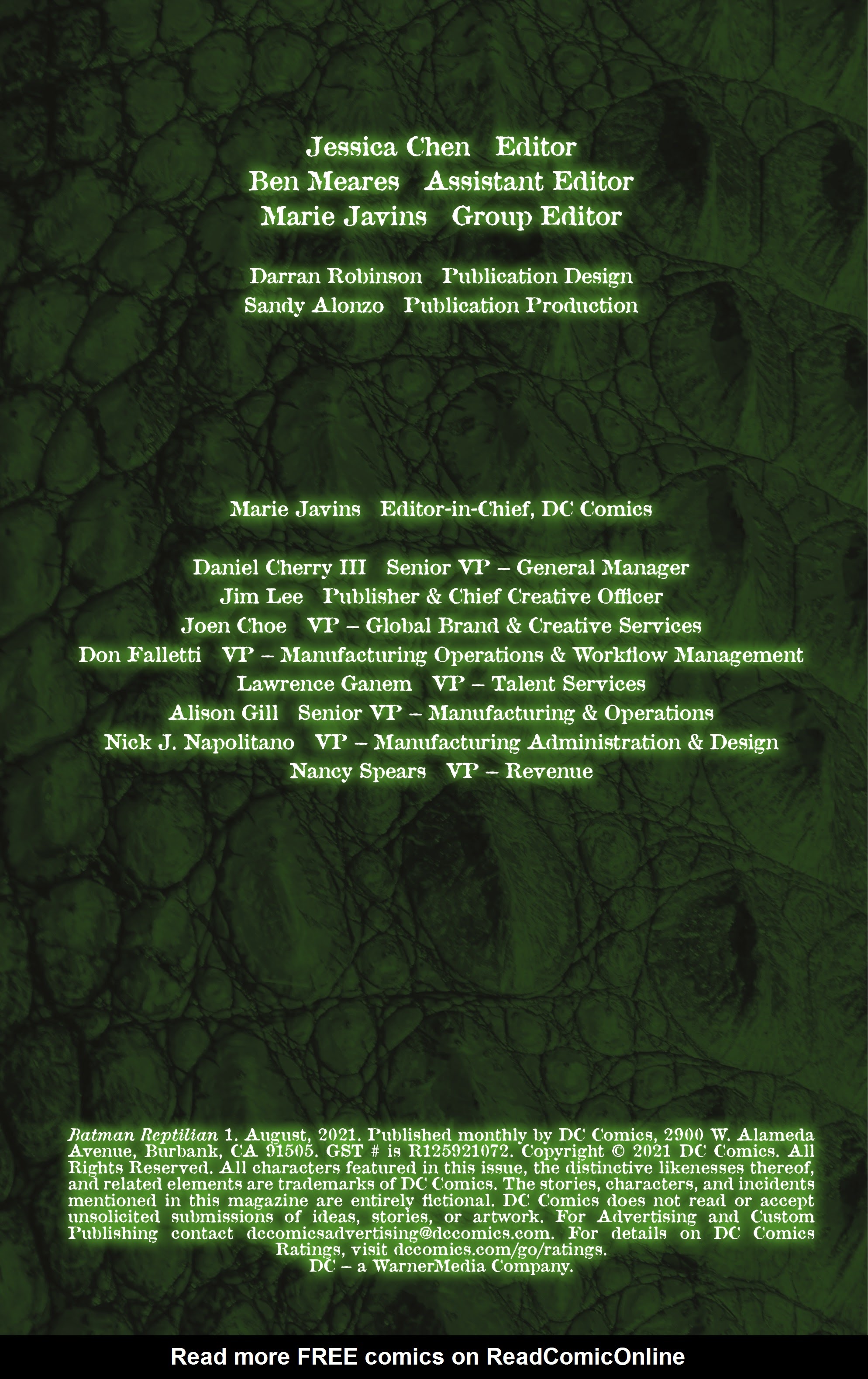 Read online Batman: Reptilian comic -  Issue #1 - 36