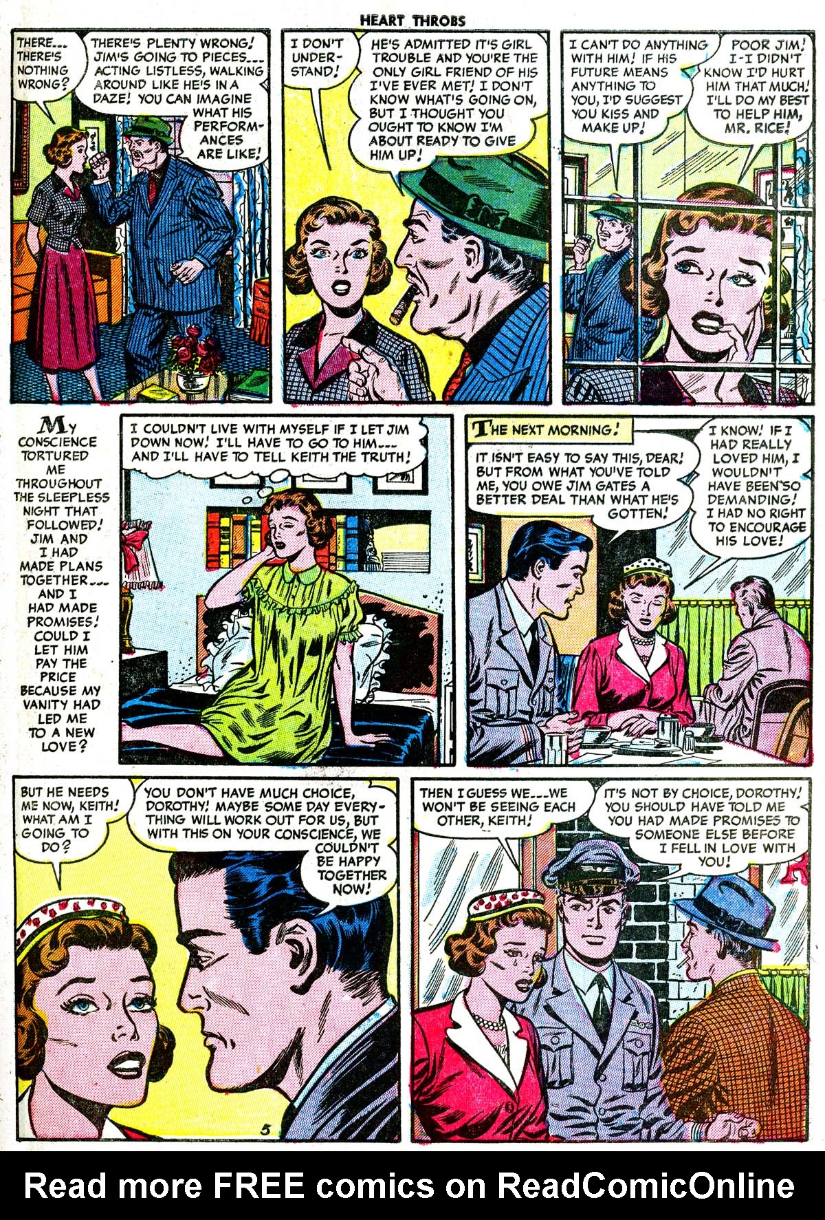 Read online Heart Throbs comic -  Issue #30 - 31