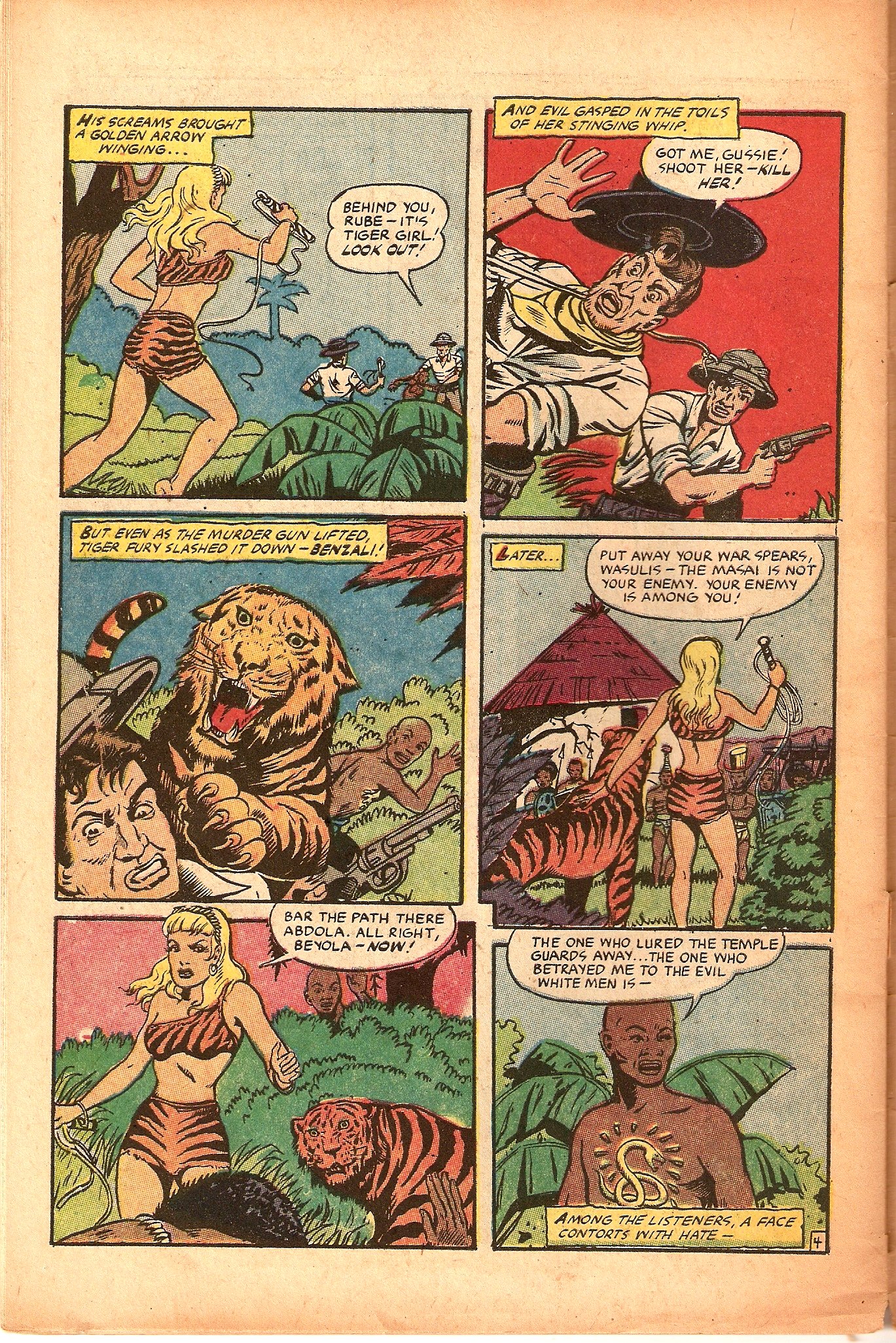 Read online Jungle Comics comic -  Issue #154 - 32