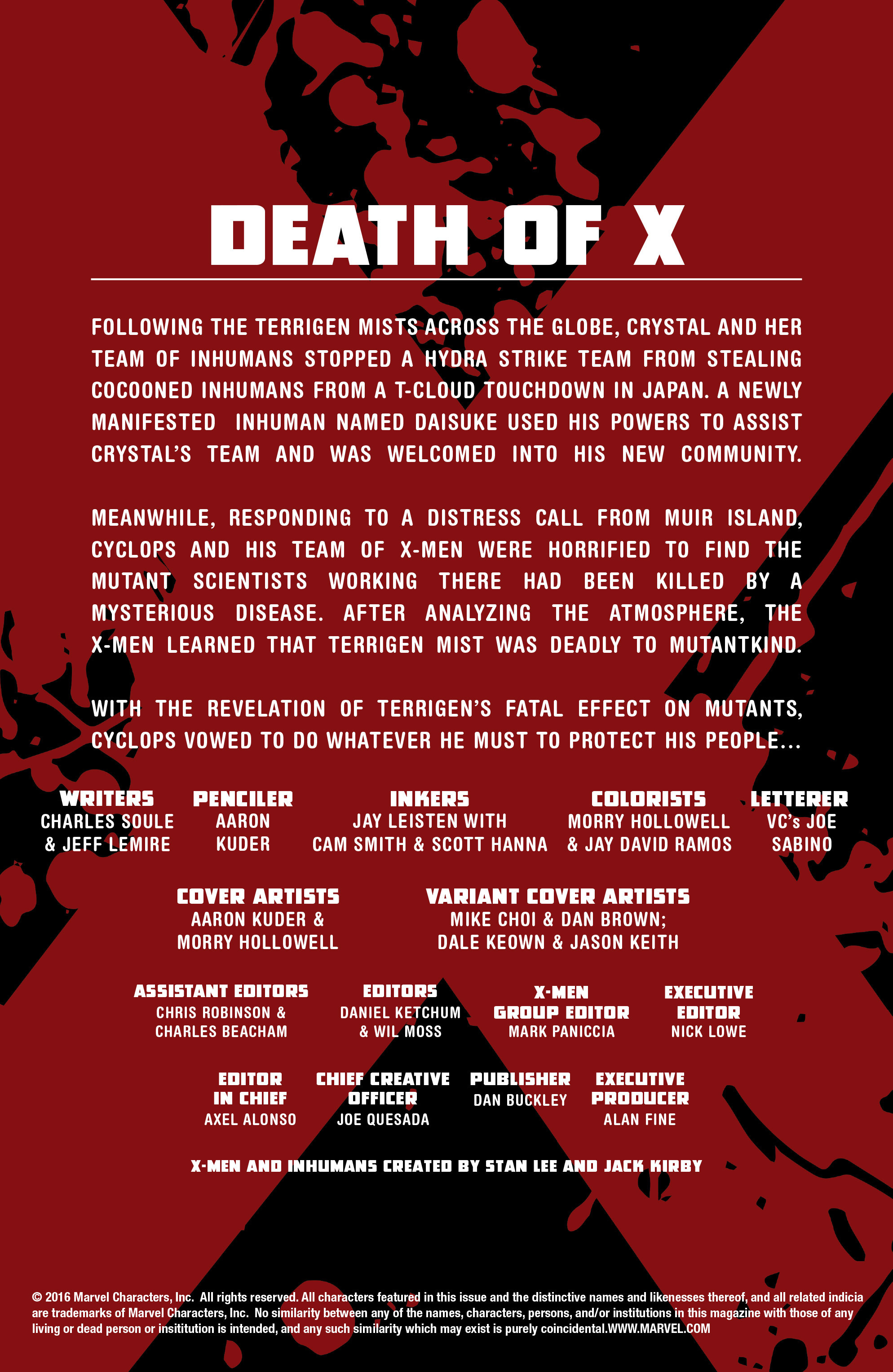 Read online Death of X comic -  Issue #2 - 2