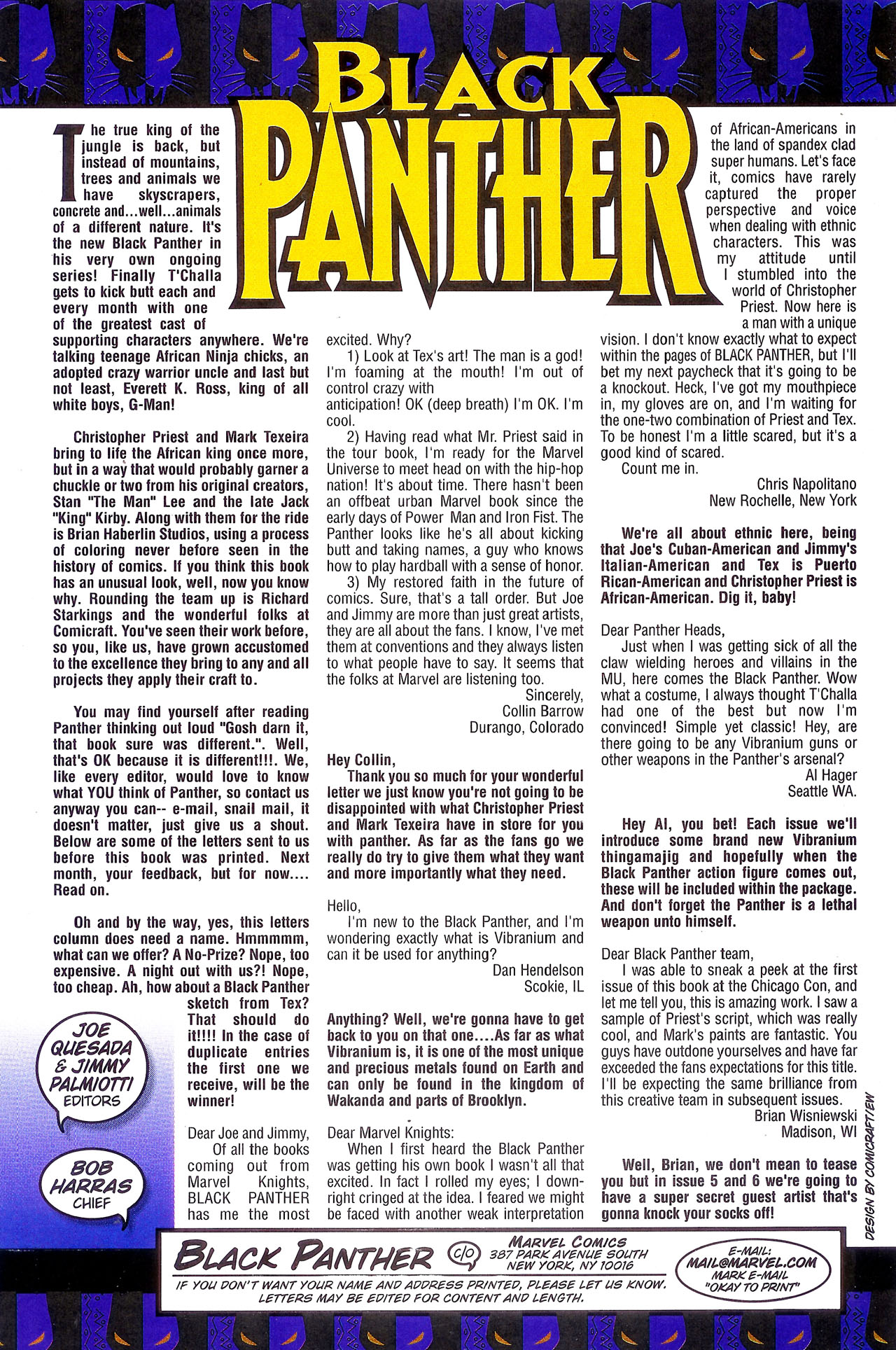 Read online Black Panther (1998) comic -  Issue #1 - 24