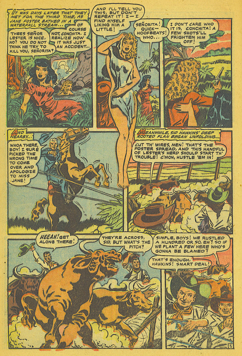 Read online Cowgirl Romances (1950) comic -  Issue #8 - 6