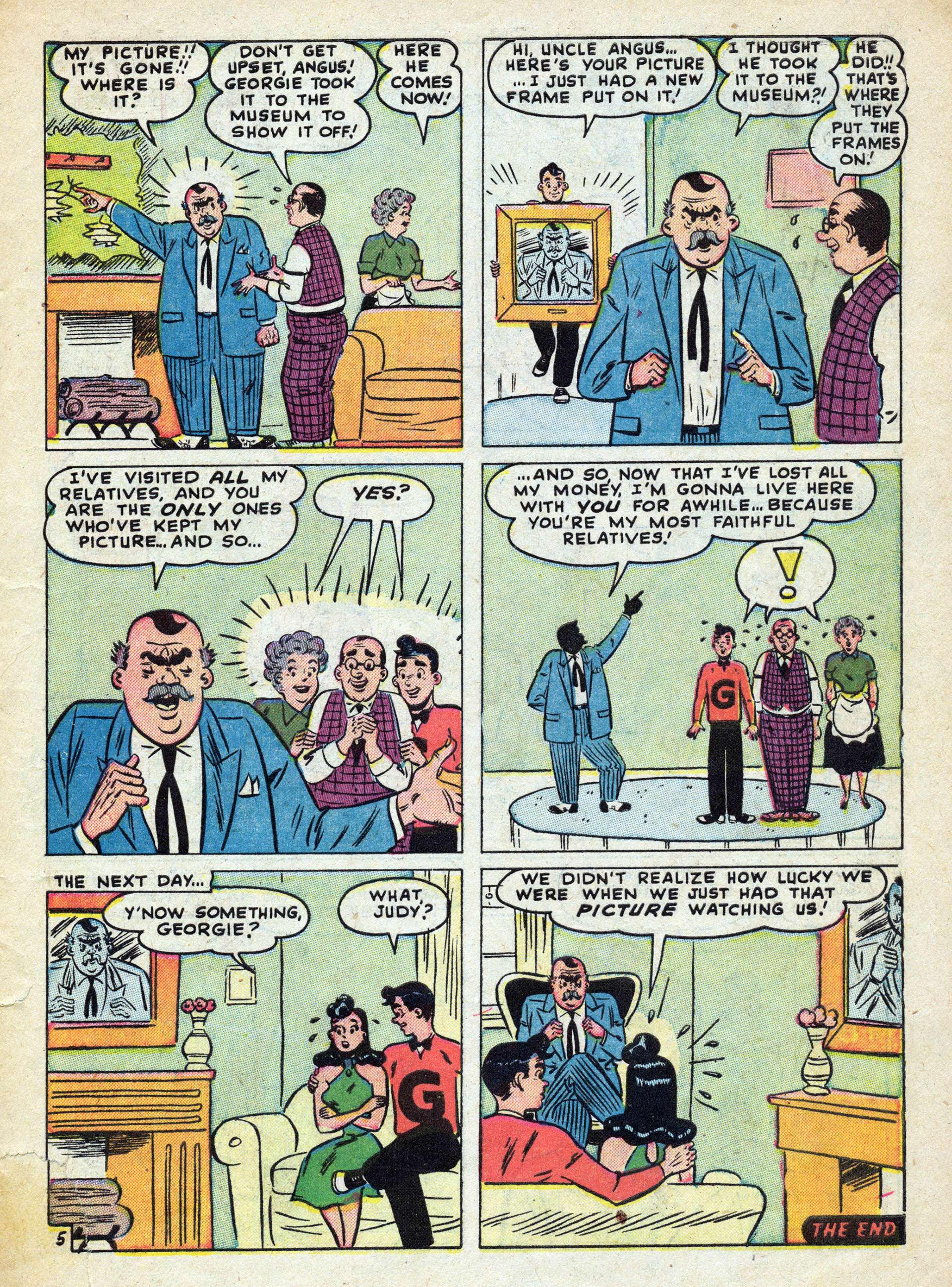 Read online Georgie Comics (1949) comic -  Issue #38 - 7