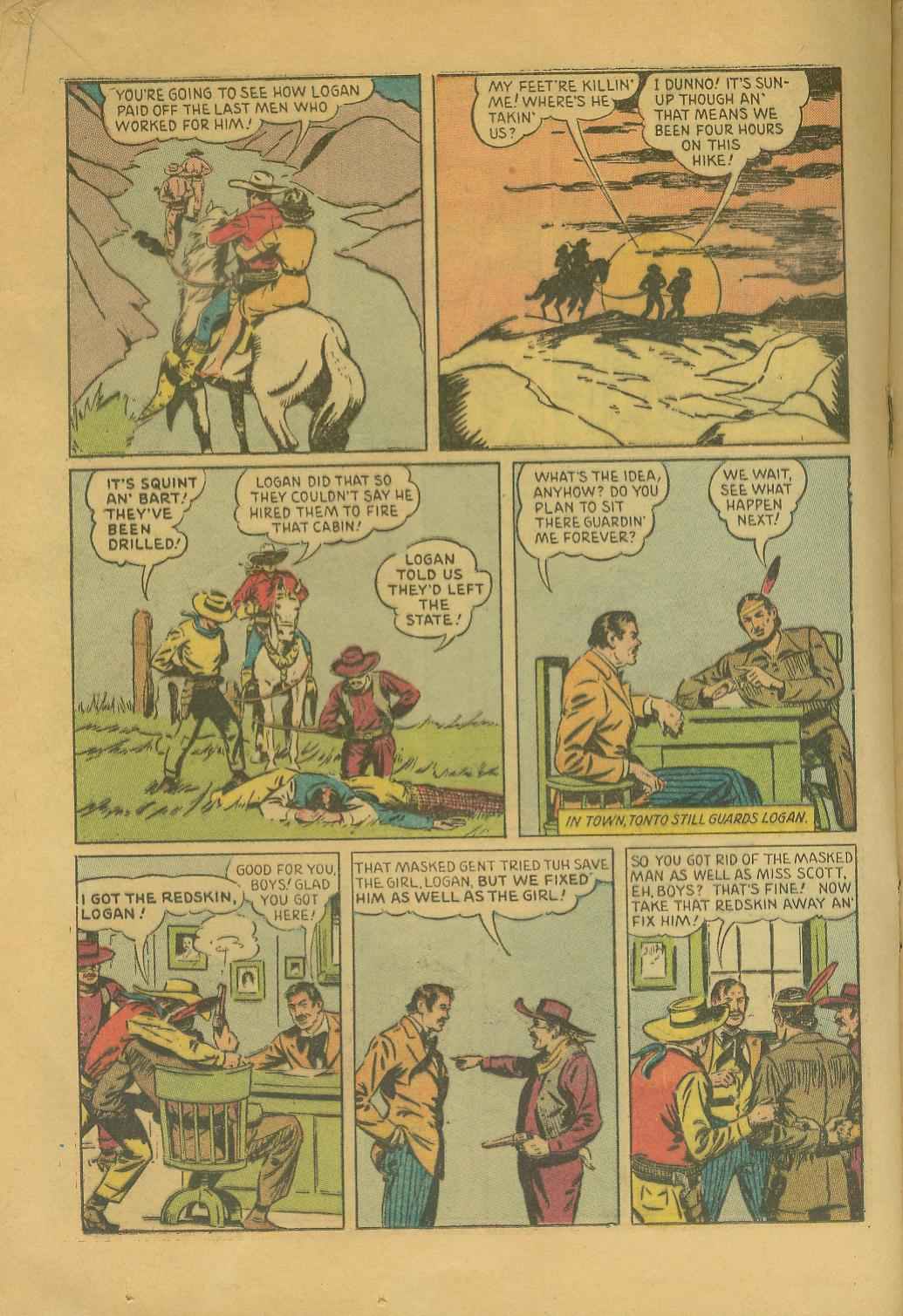Read online The Lone Ranger (1948) comic -  Issue #28 - 28