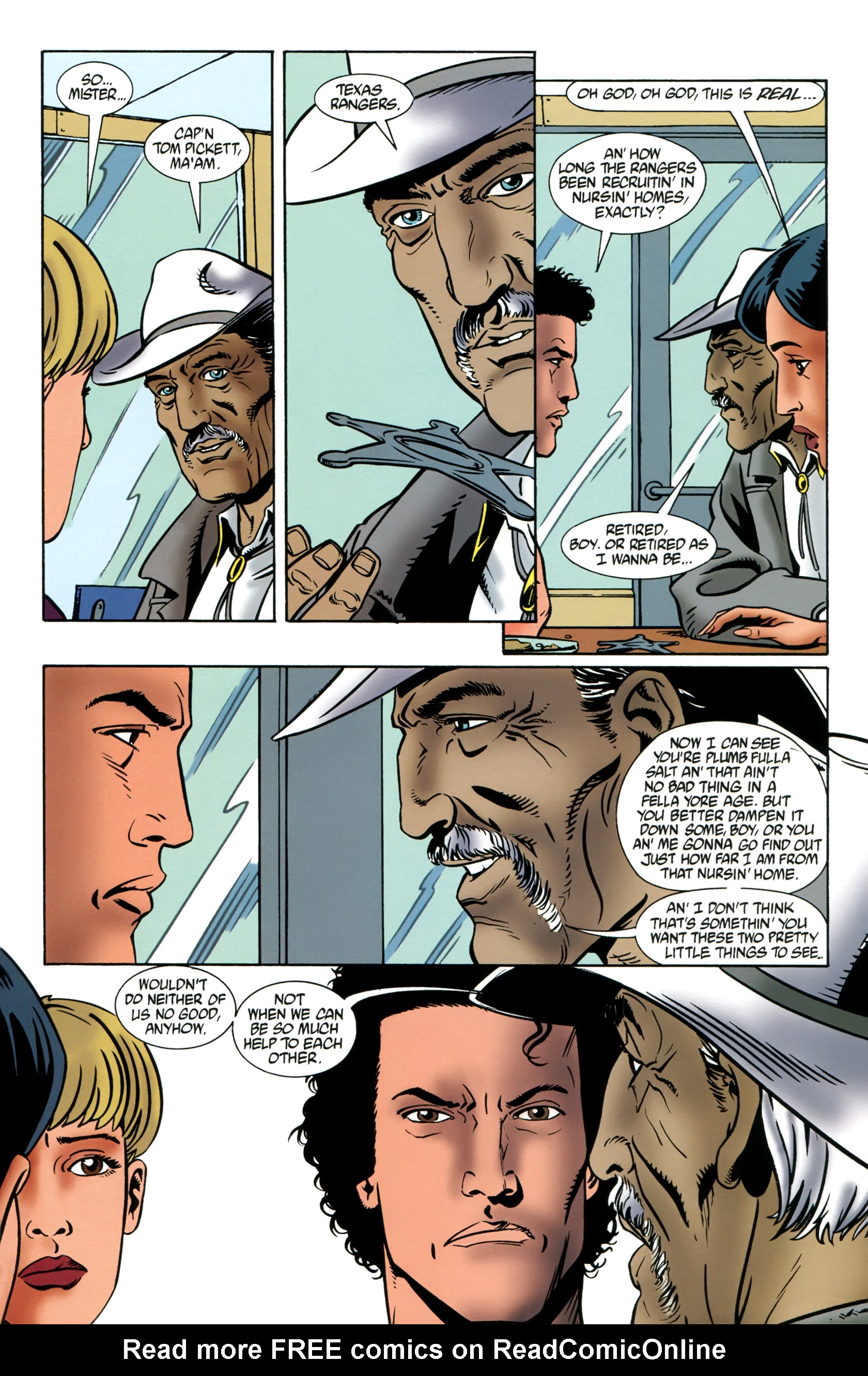 Read online Preacher: Tall in the Saddle comic -  Issue # Full - 21