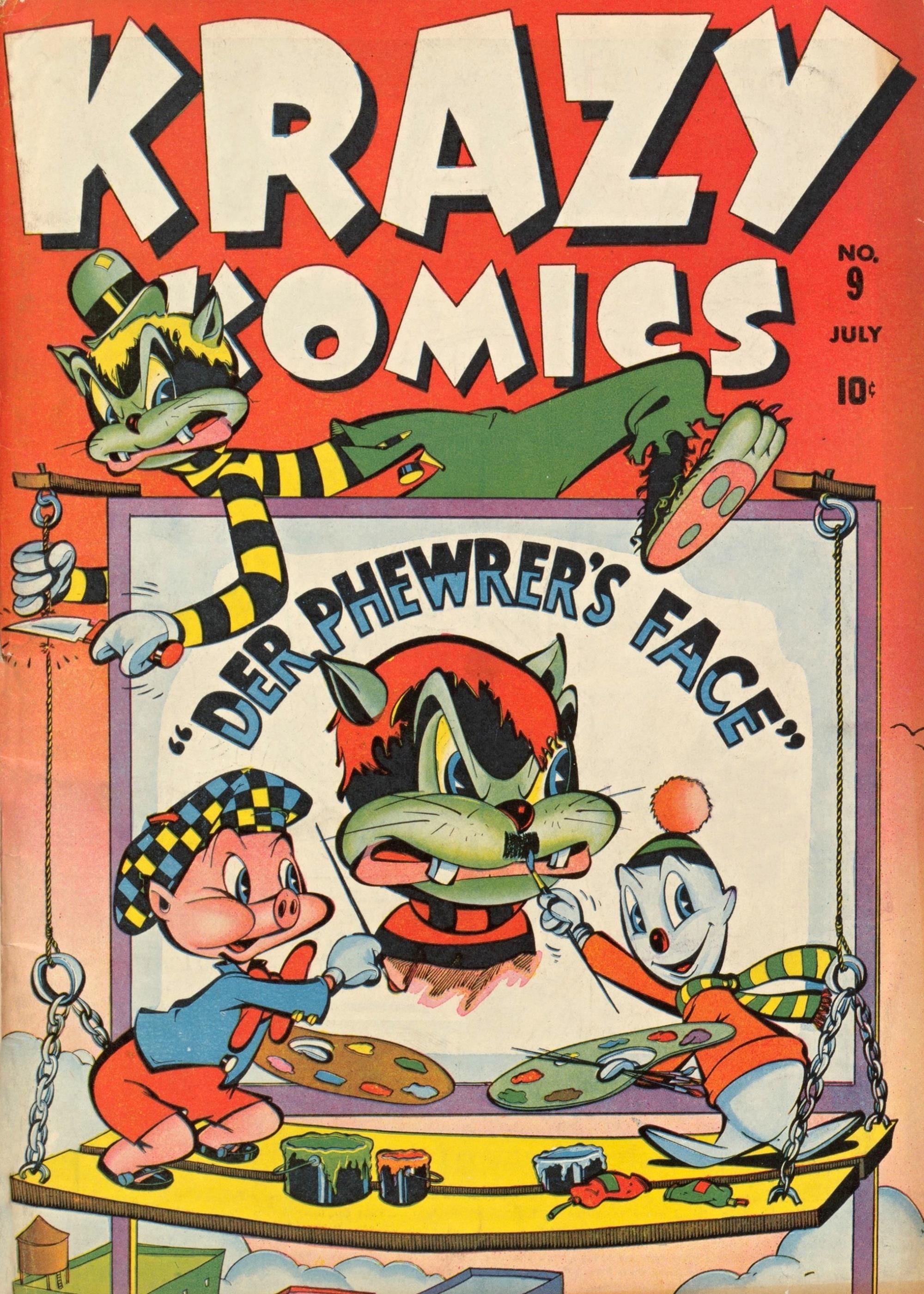 Read online Krazy Komics comic -  Issue #9 - 1