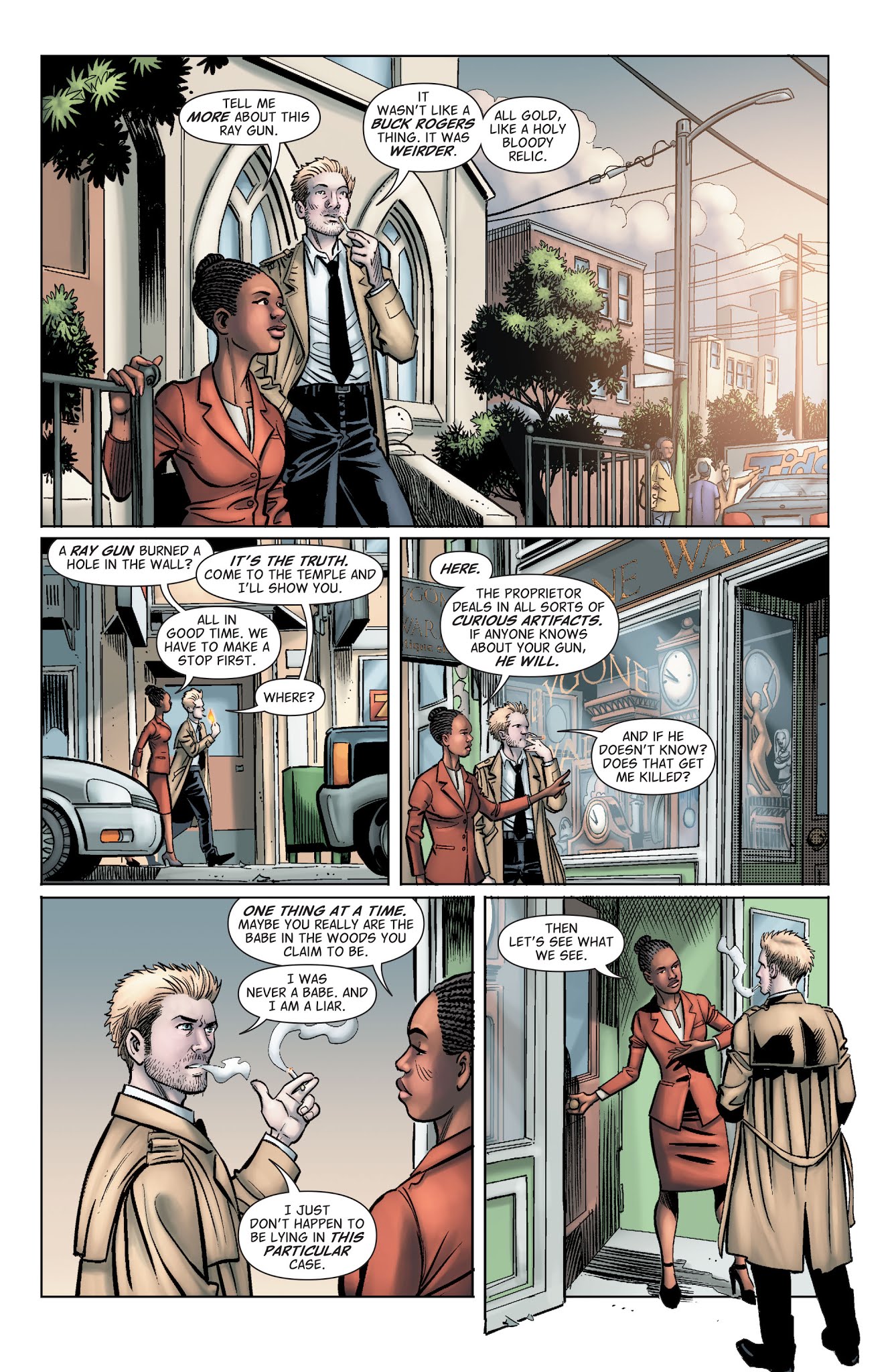 Read online The Hellblazer comic -  Issue # _TPB 3 - 102