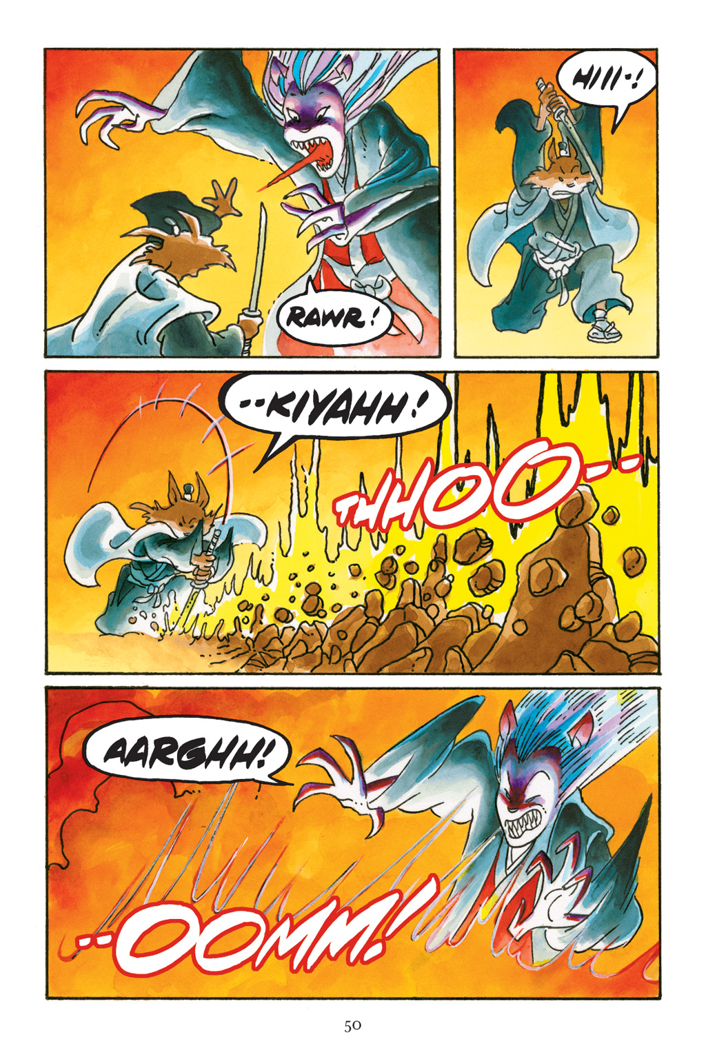 Read online Usagi Yojimbo: Yokai comic -  Issue # Full - 47