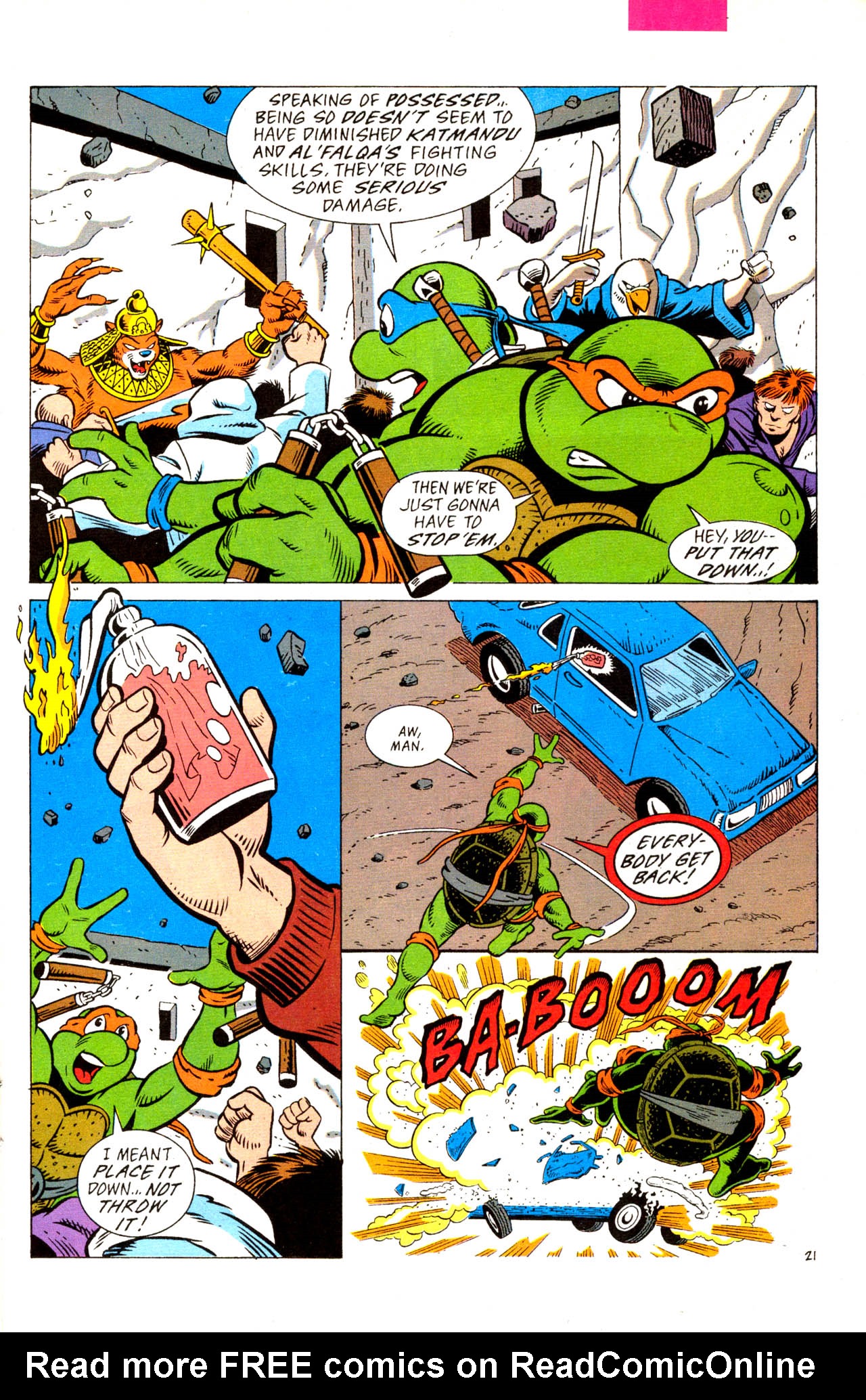 Read online Teenage Mutant Ninja Turtles Adventures (1989) comic -  Issue #53 - 23