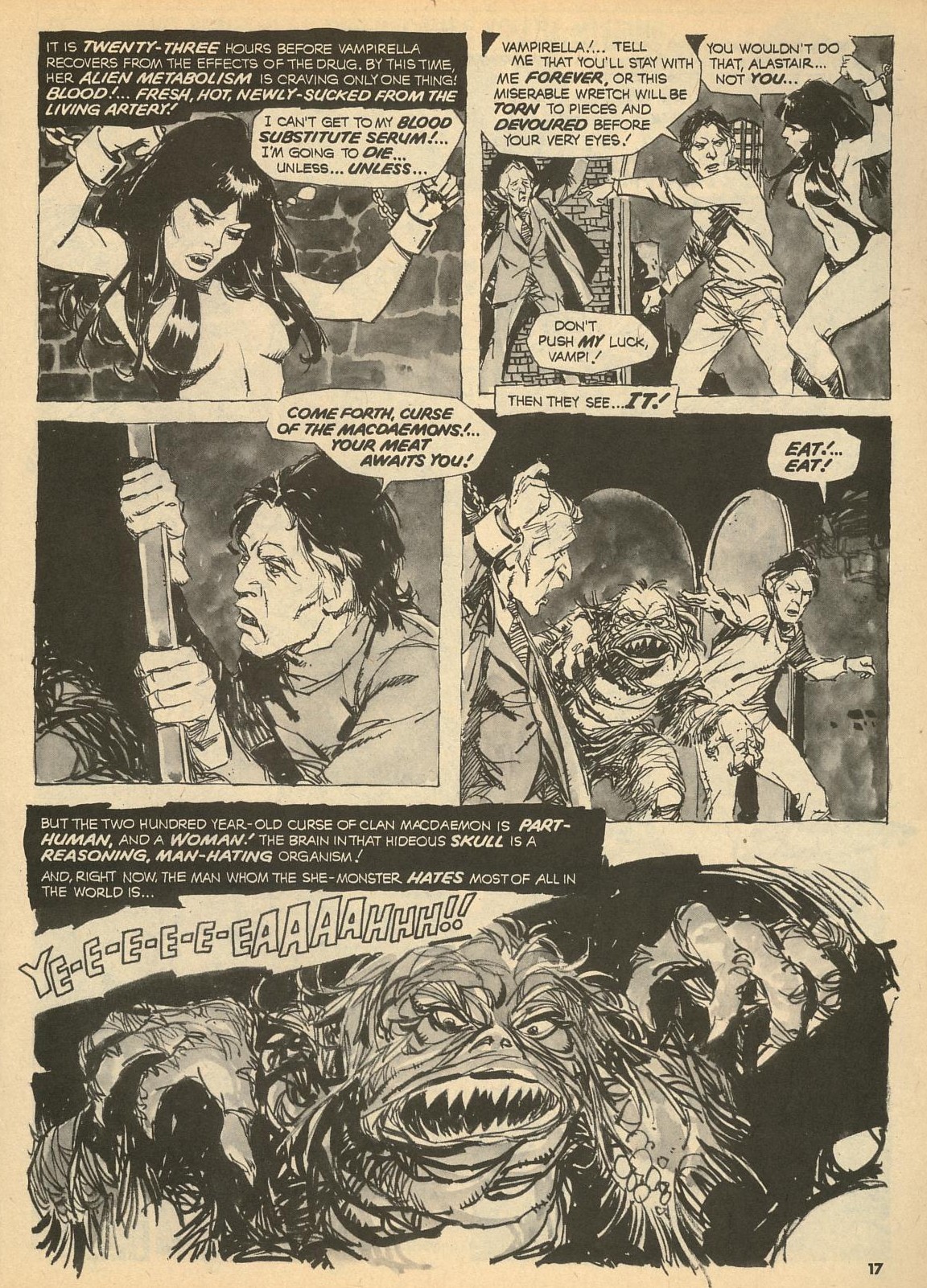 Read online Vampirella (1969) comic -  Issue #28 - 17