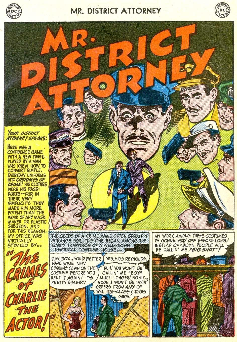 Read online Mr. District Attorney comic -  Issue #34 - 13