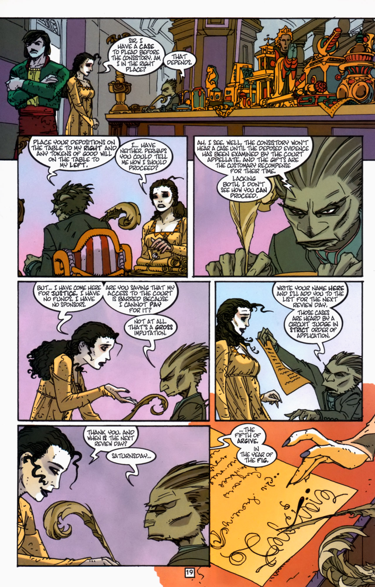 Read online Sandman Presents: Petrefax comic -  Issue #3 - 22