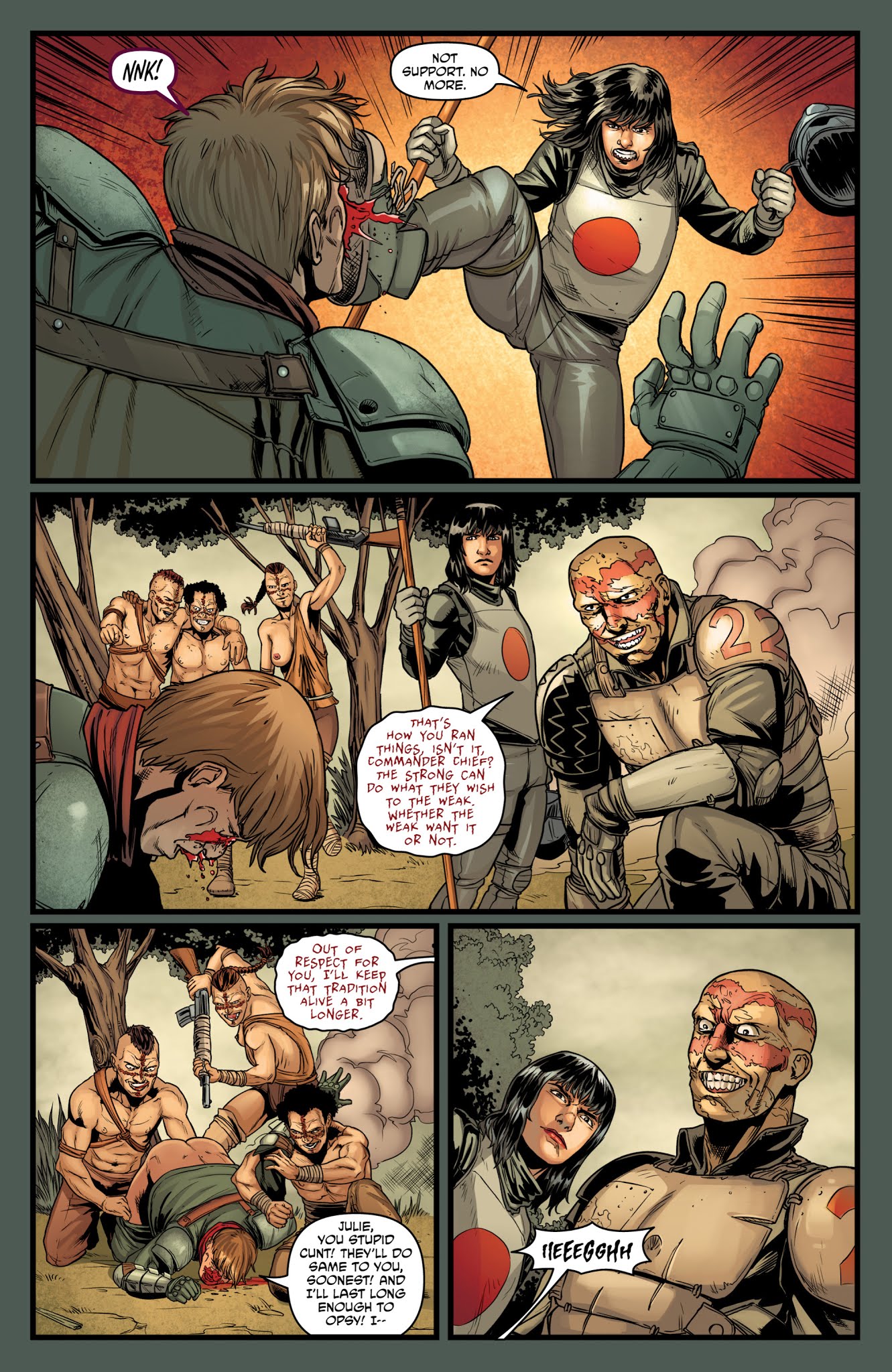 Read online Crossed Plus One Hundred: Mimic comic -  Issue #6 - 15