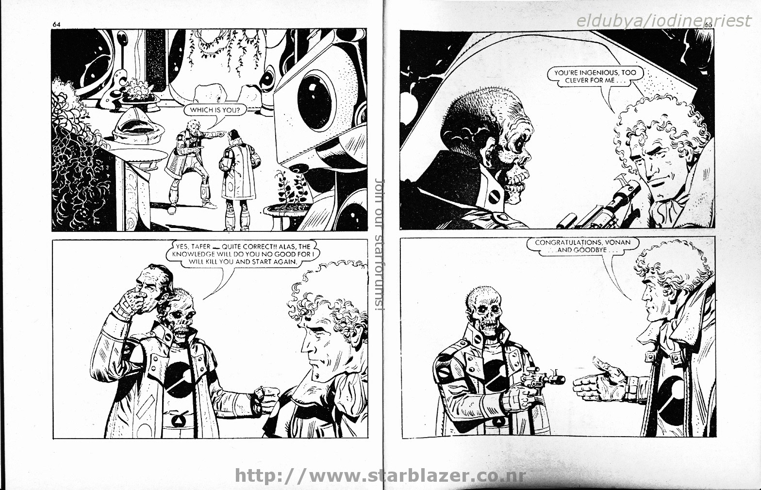 Read online Starblazer comic -  Issue #153 - 34