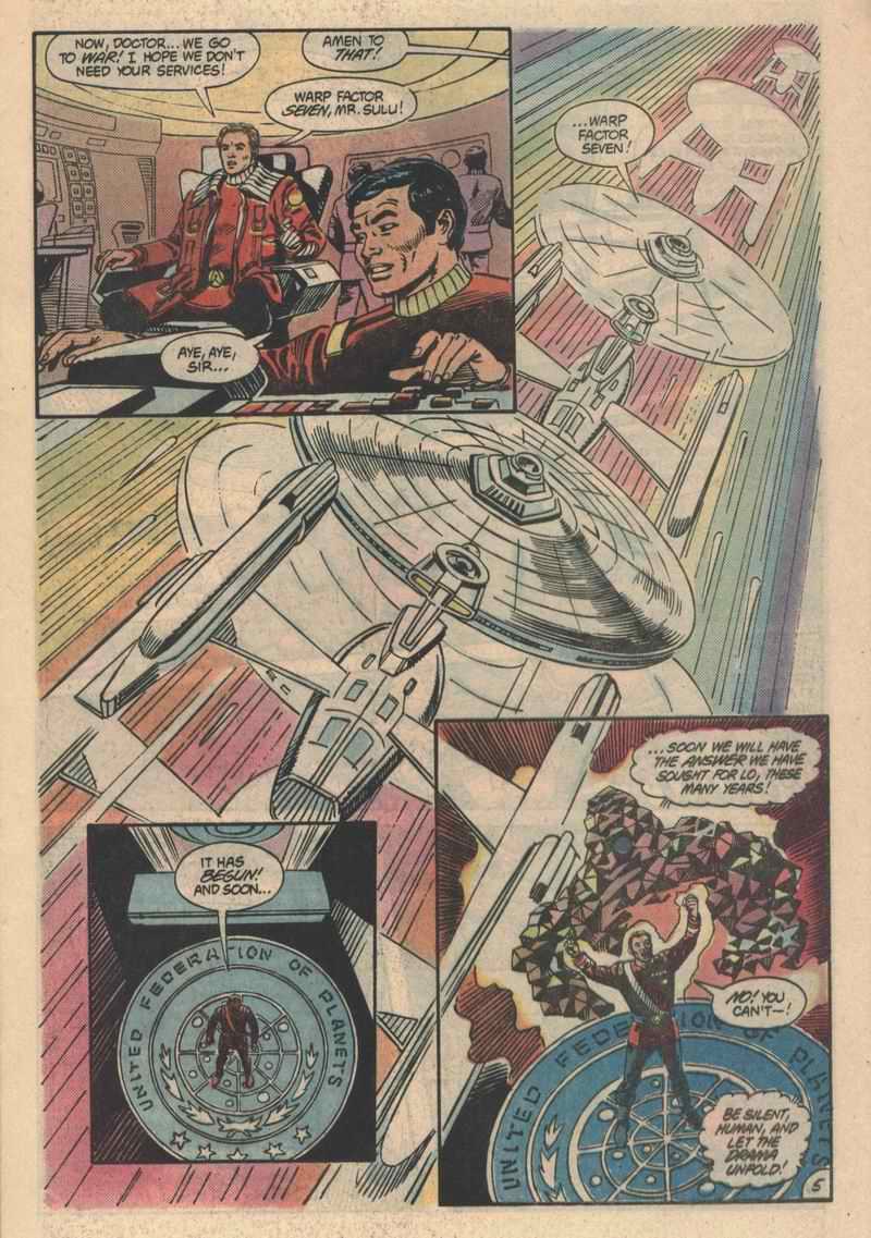 Read online Star Trek (1984) comic -  Issue #3 - 6