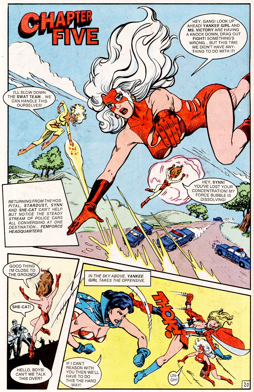 Read online Femforce comic -  Issue #50 - 68