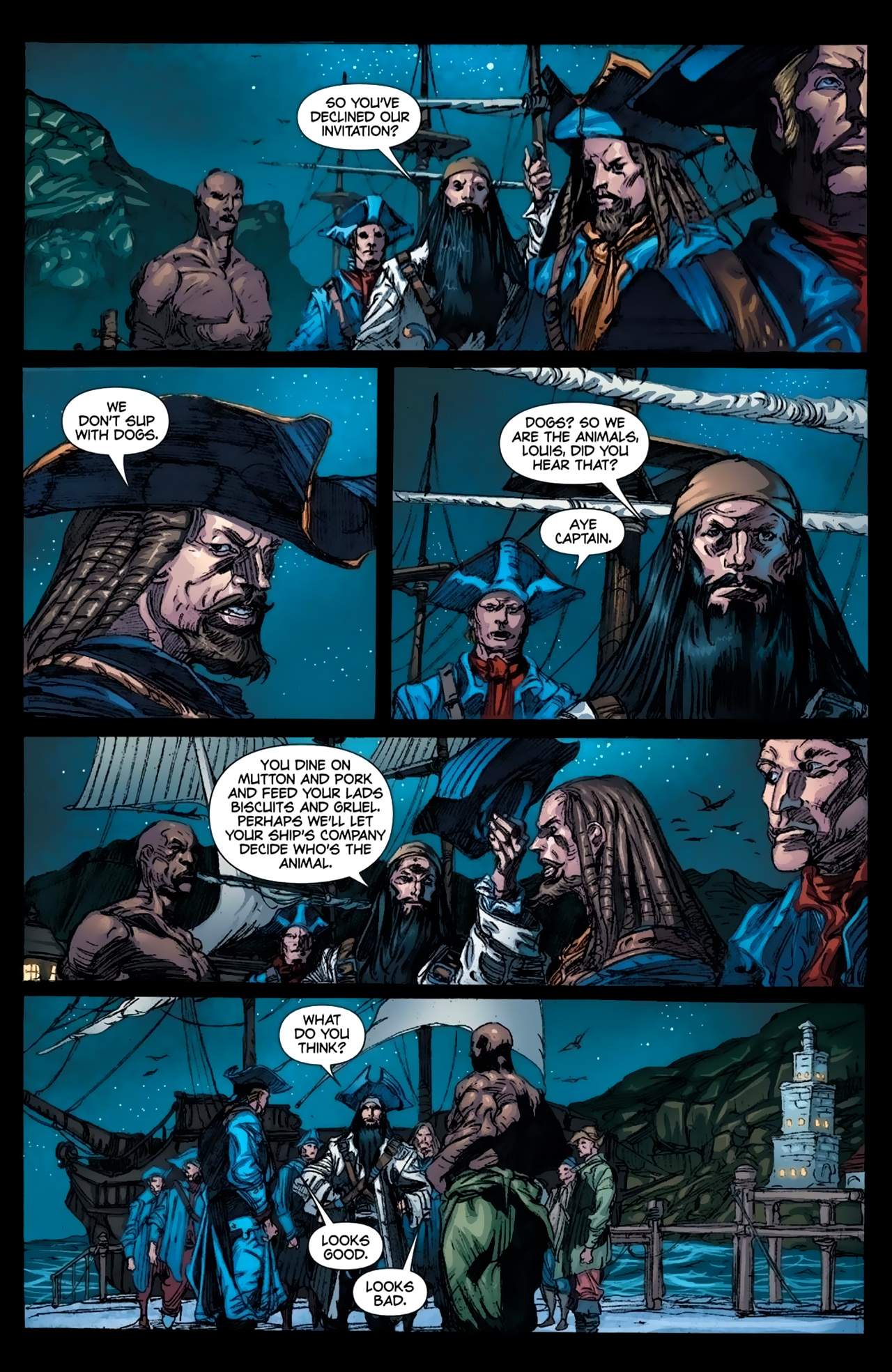 Read online Blackbeard: Legend of the Pyrate King comic -  Issue #5 - 4