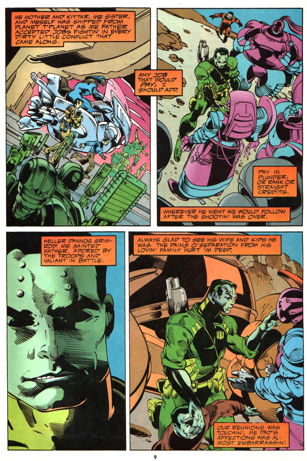 Read online Alien Legion (1987) comic -  Issue #17 - 11