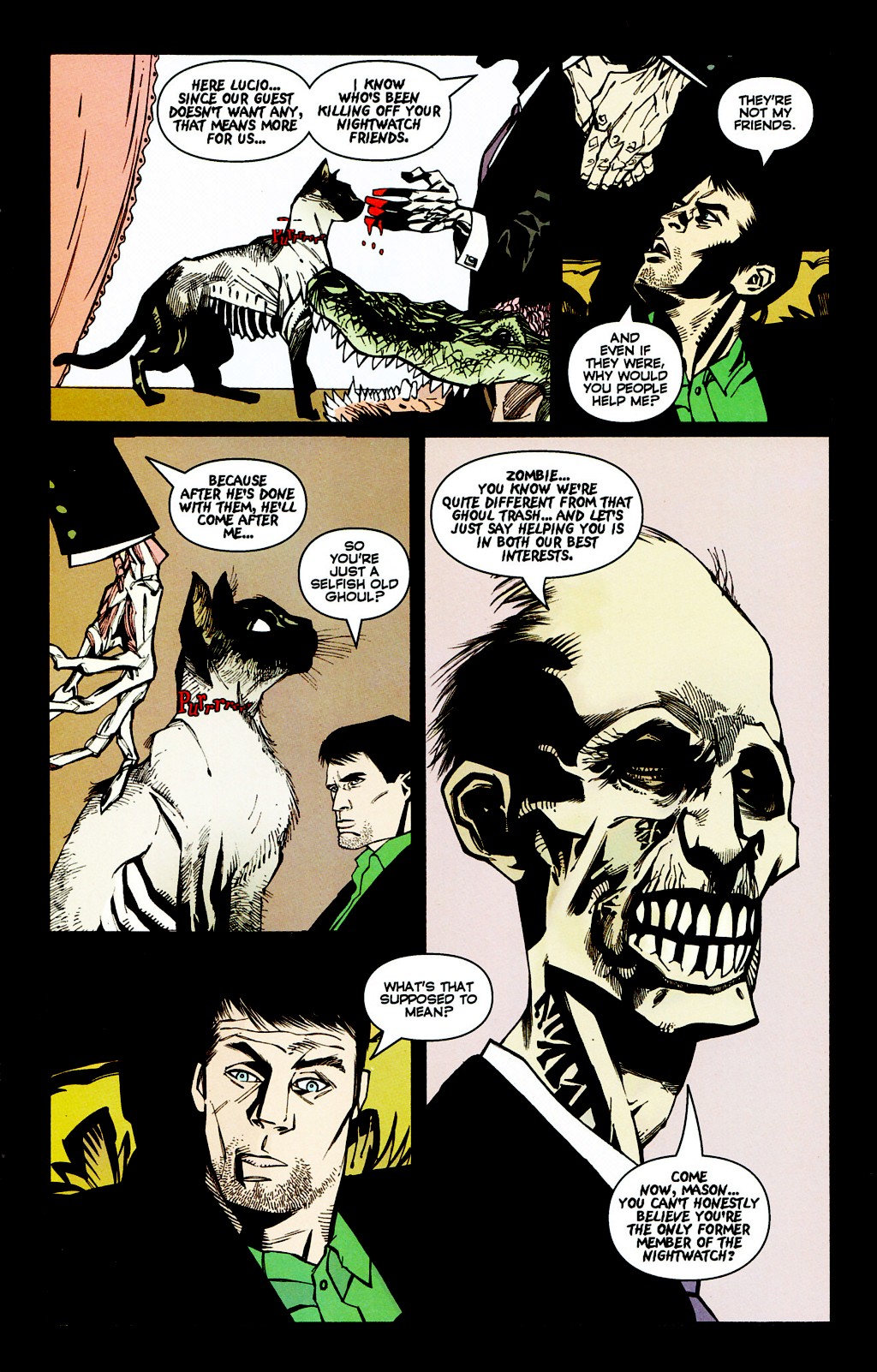 Read online Nightfall: The Black Chronicles comic -  Issue #2 - 4