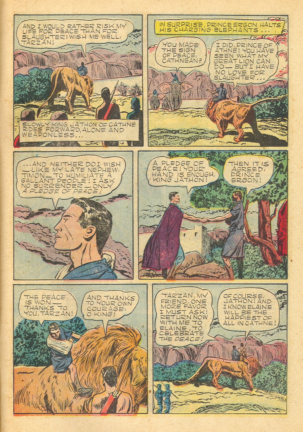 Read online Tarzan (1948) comic -  Issue #45 - 43