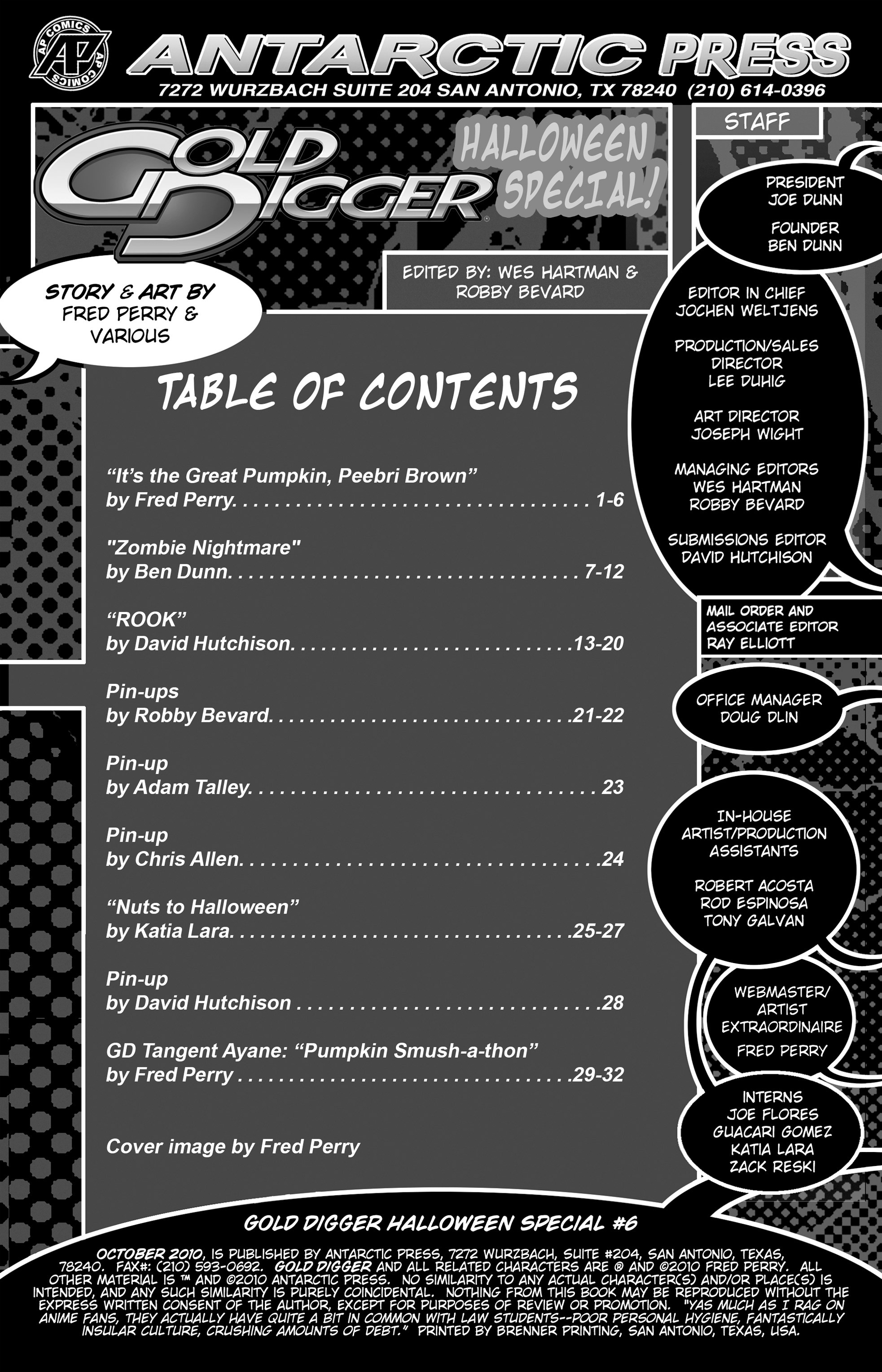 Read online Gold Digger Halloween Special comic -  Issue #6 - 2