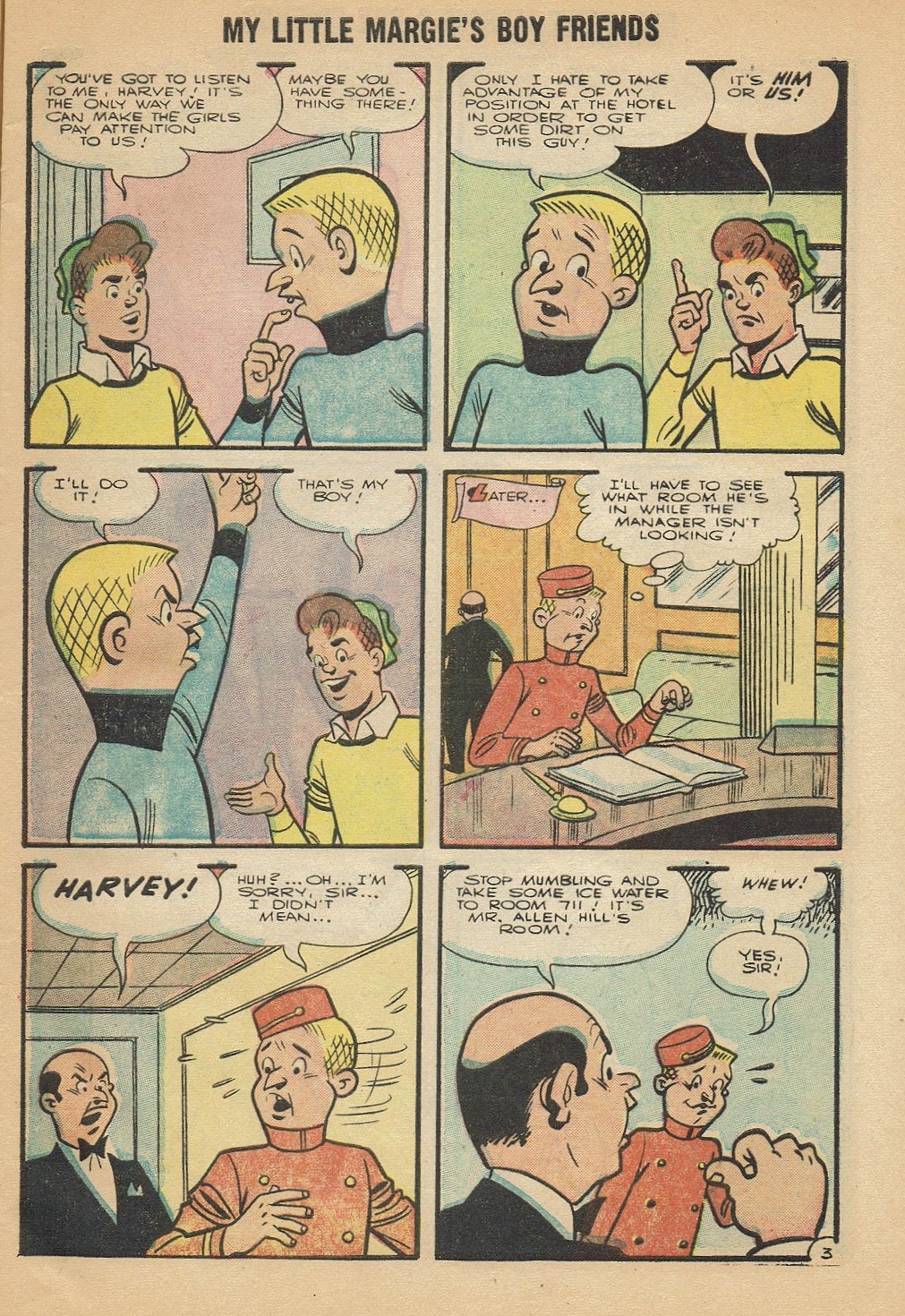 Read online My Little Margie's Boy Friends comic -  Issue #3 - 5