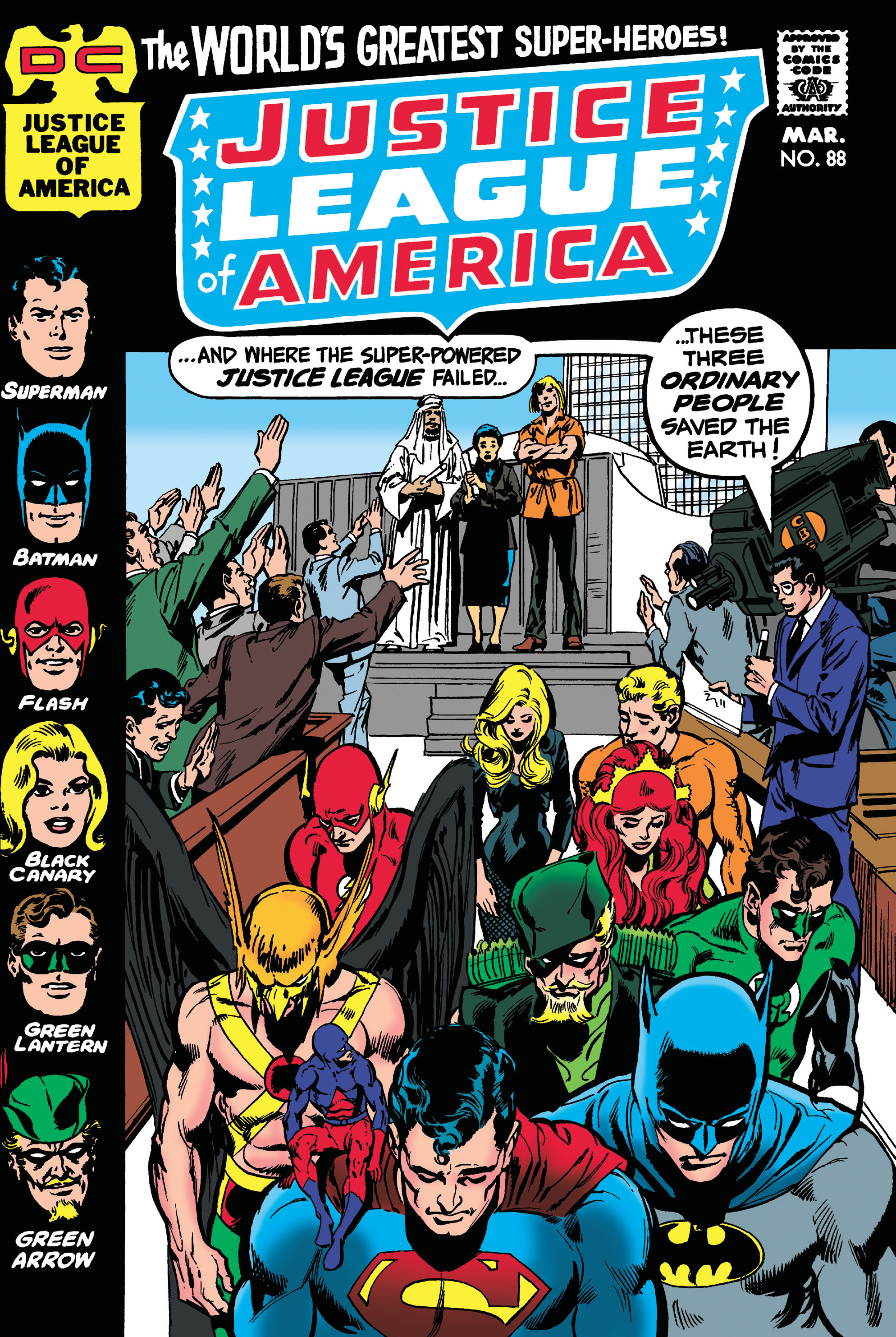 Read online Justice League of America (1960) comic -  Issue #88 - 1