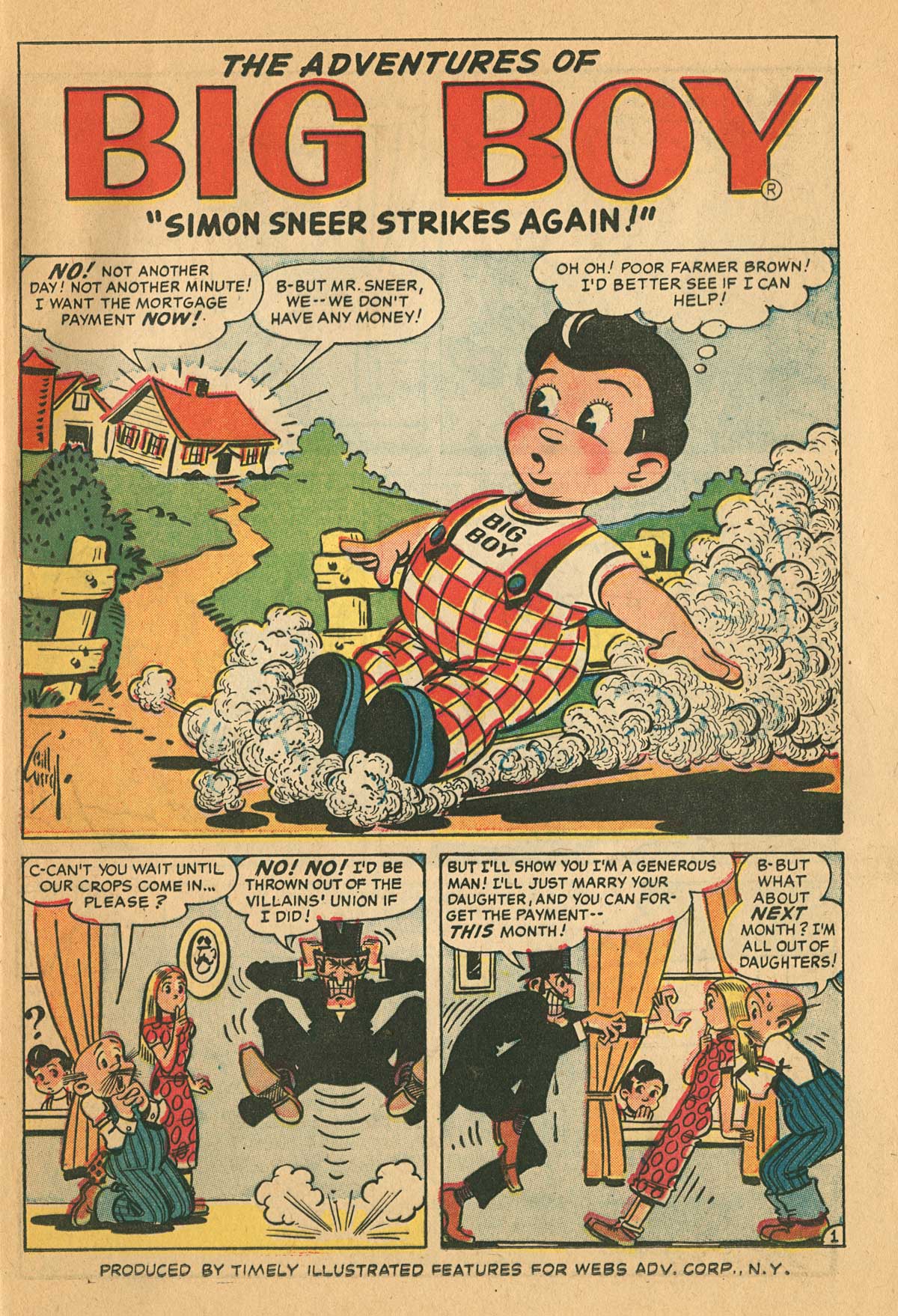 Read online Adventures of Big Boy comic -  Issue #1 - 3