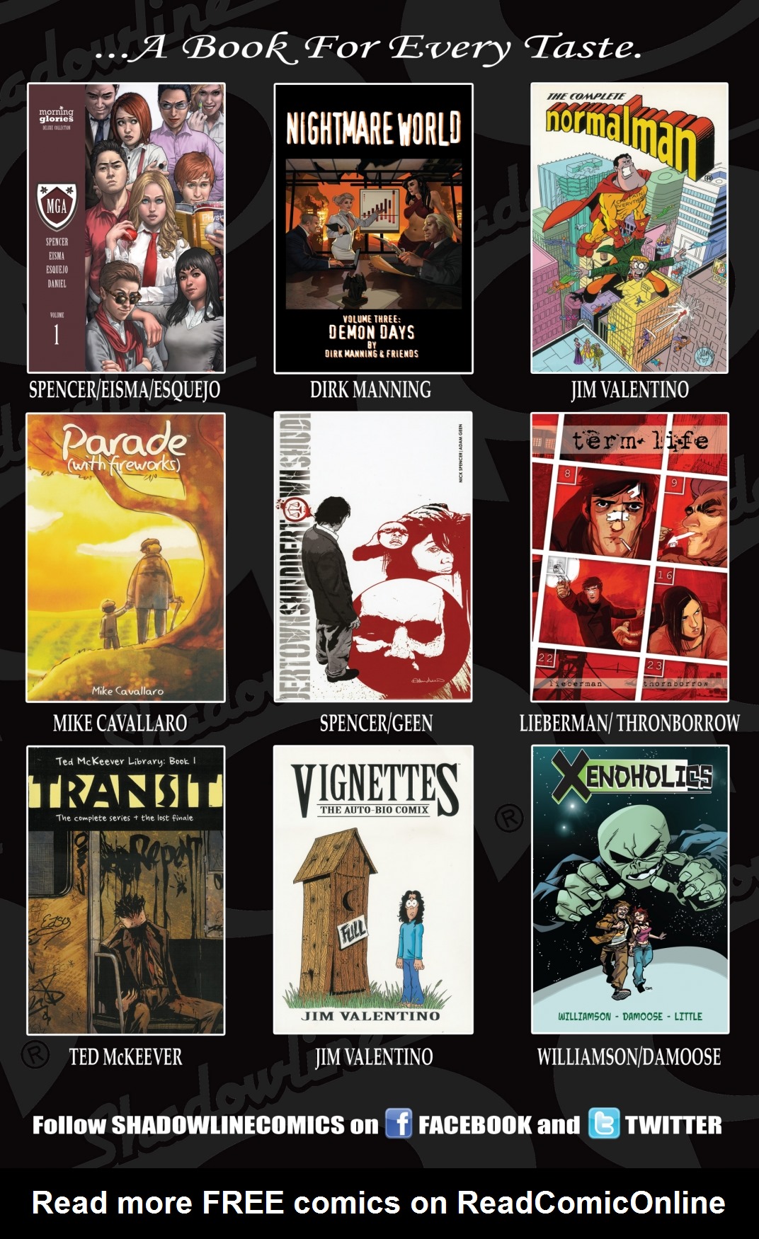 Read online Xenoholics comic -  Issue # TPB - 137
