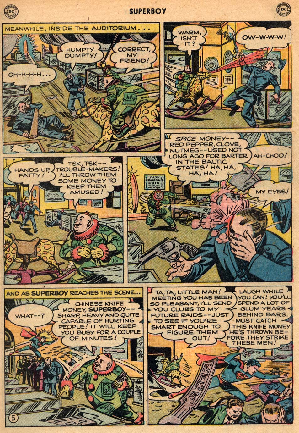 Read online Superboy (1949) comic -  Issue #6 - 6