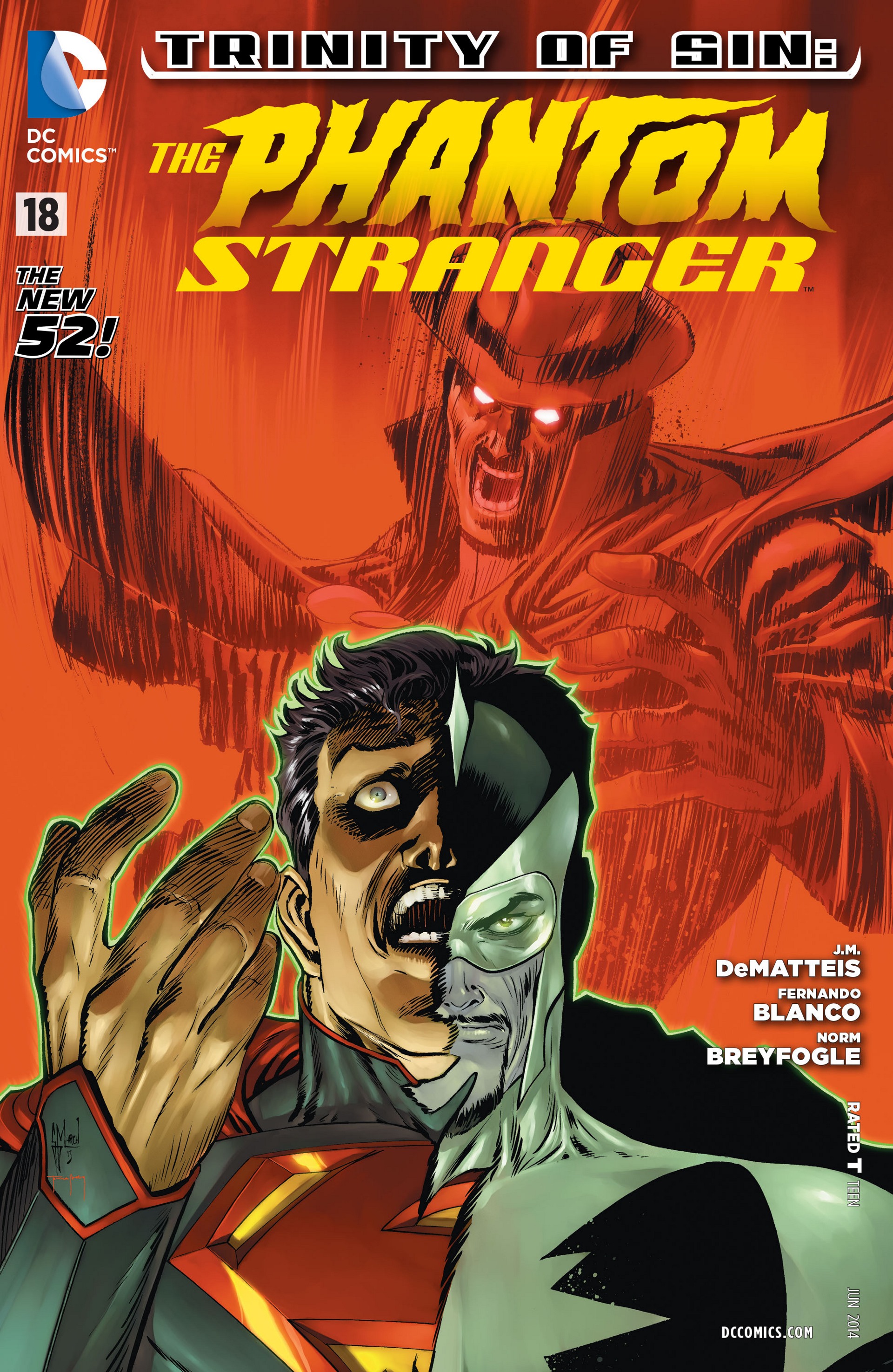 Read online Trinity of Sin: The Phantom Stranger comic -  Issue #18 - 1