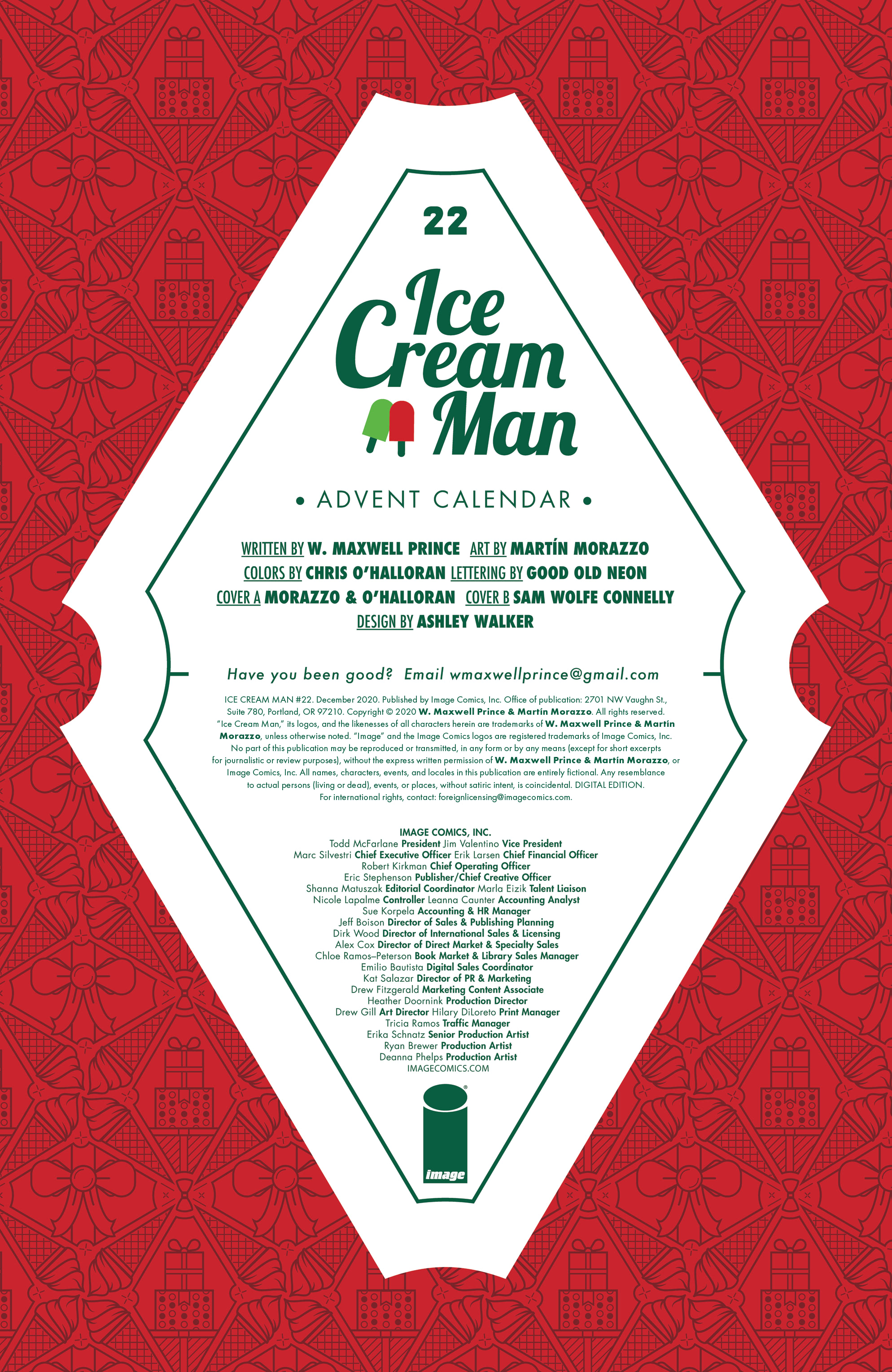 Read online Ice Cream Man comic -  Issue #22 - 2