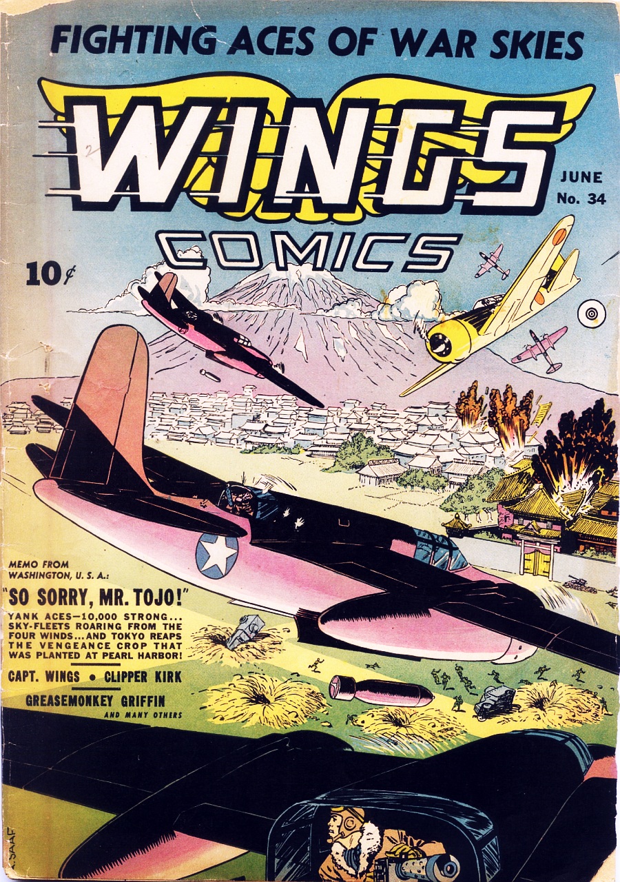 Read online Wings Comics comic -  Issue #34 - 1