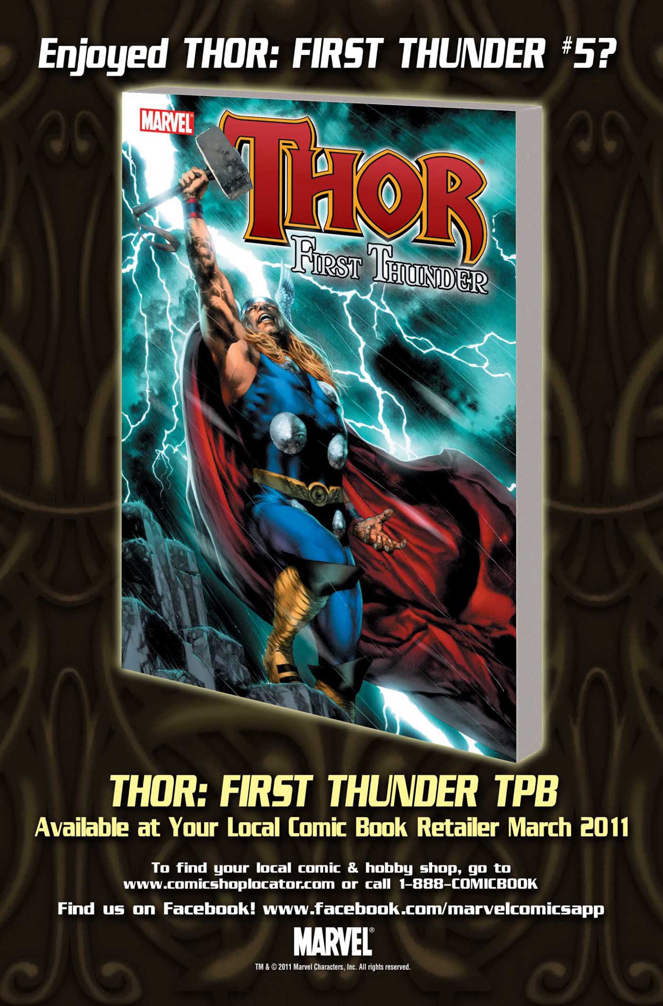 Read online Thor: First Thunder comic -  Issue # _TPB - 131