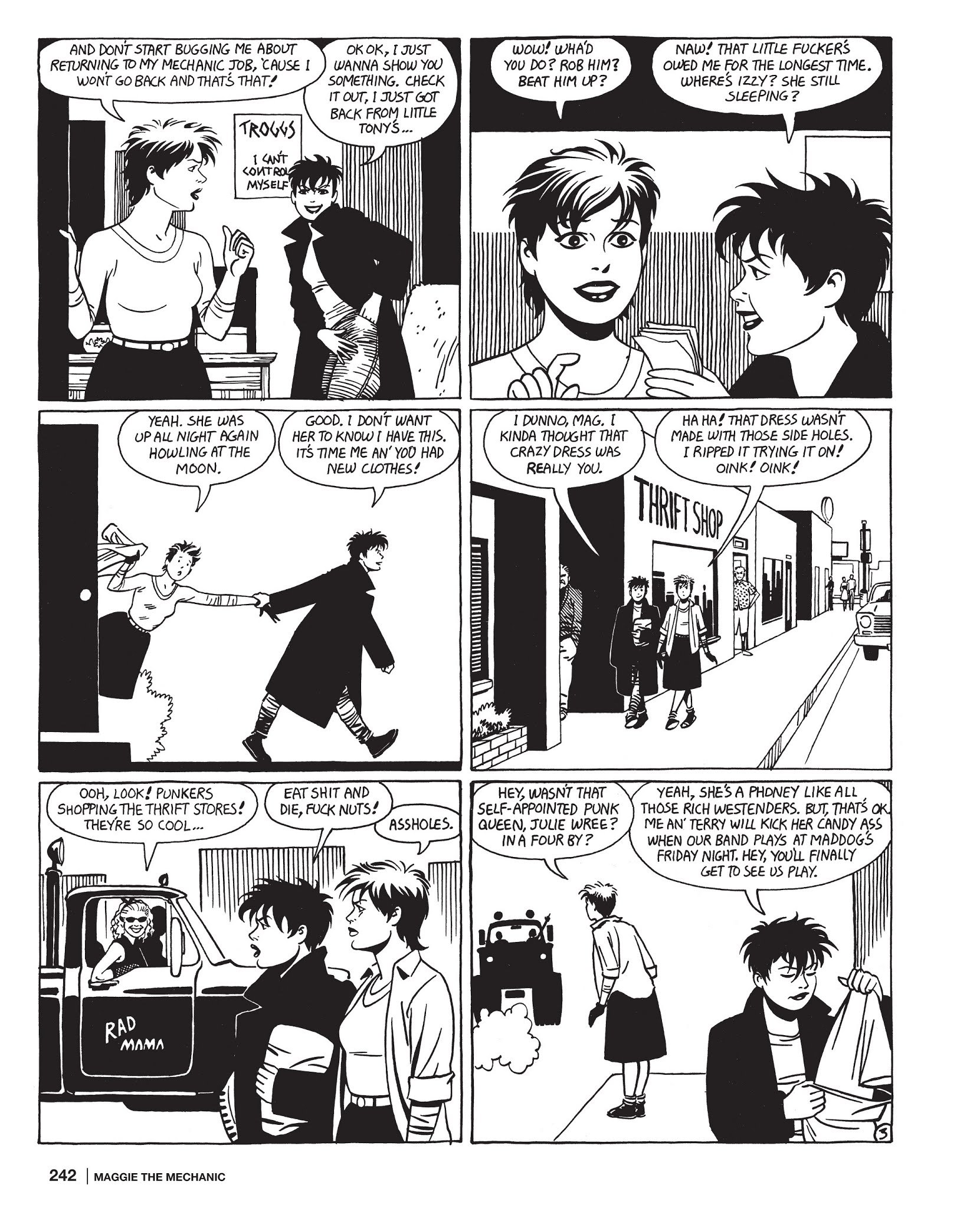 Read online Maggie the Mechanic: The Love & Rockets Library - Locas comic -  Issue # TPB (Part 3) - 53