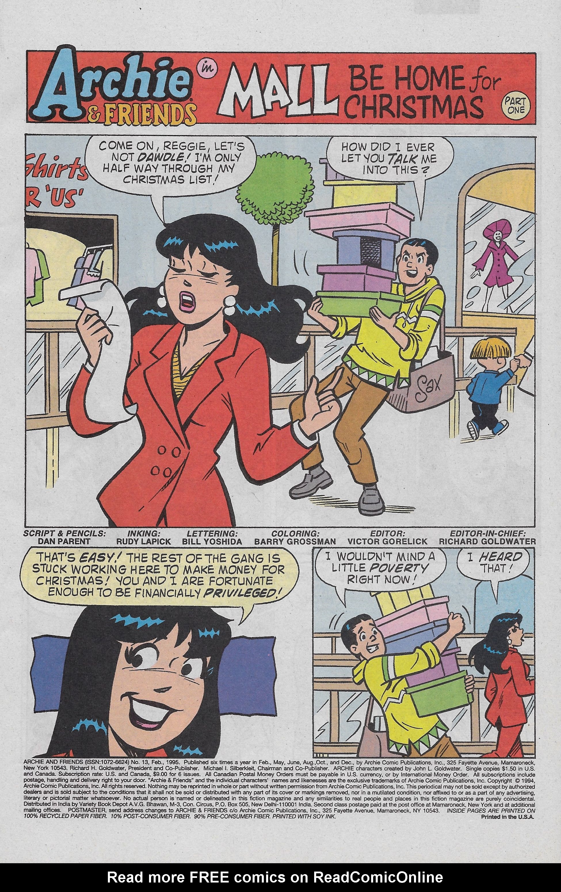 Read online Archie & Friends (1992) comic -  Issue #13 - 3