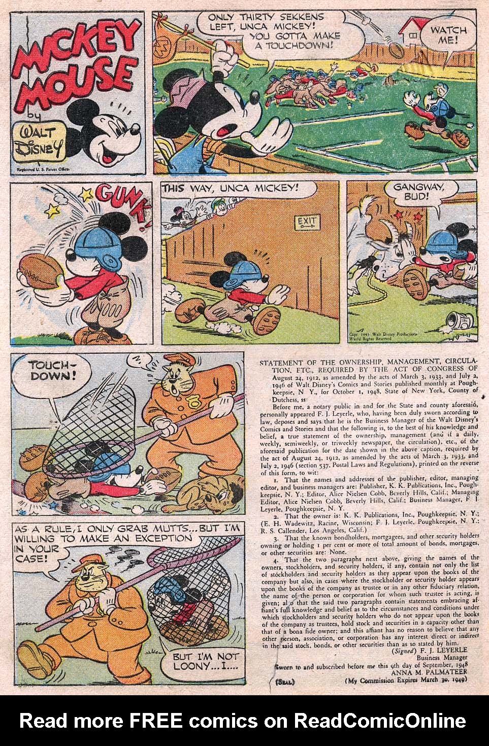 Read online Walt Disney's Comics and Stories comic -  Issue #99 - 50