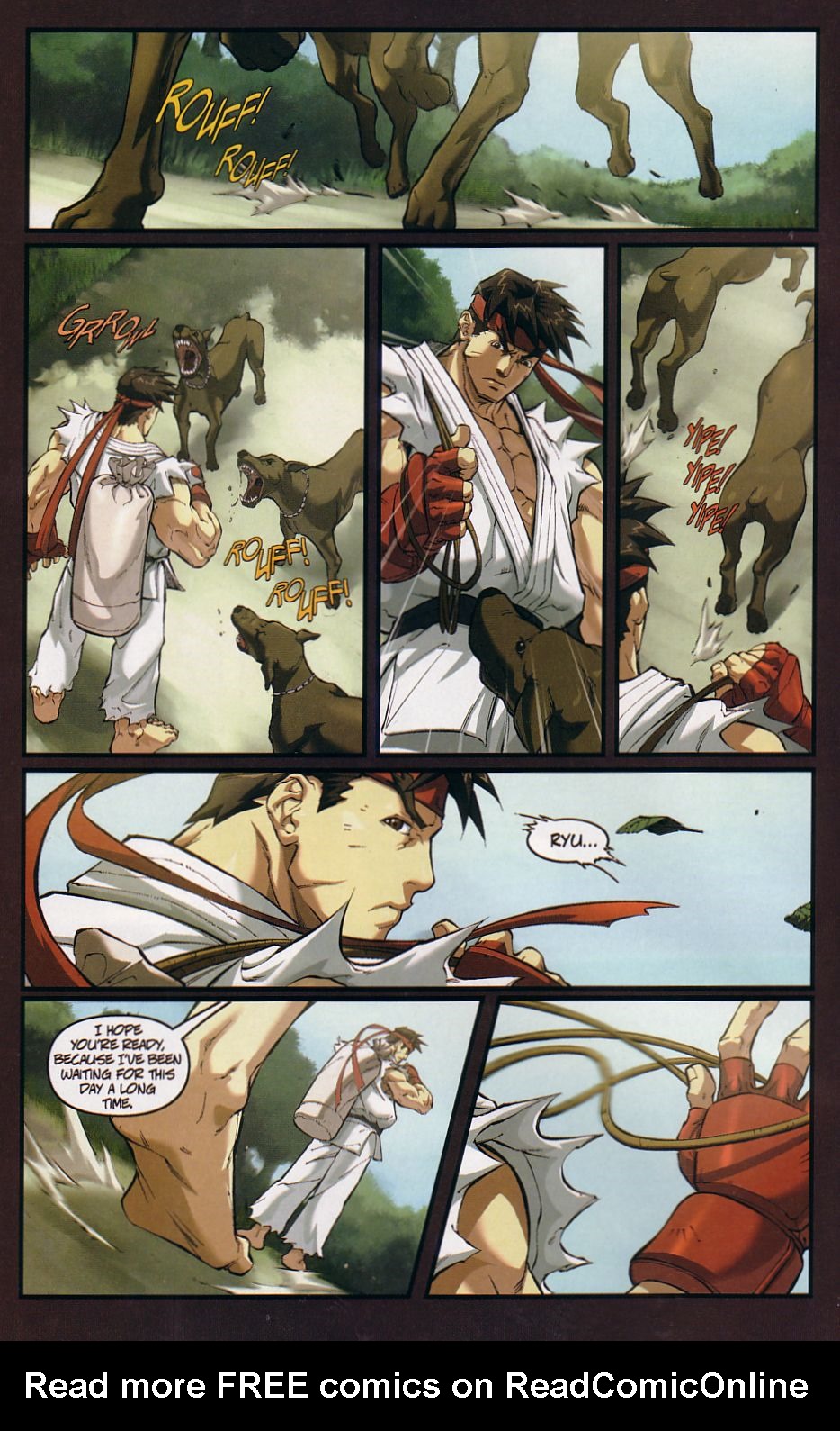 Read online Street Fighter (2003) comic -  Issue #1 - 8