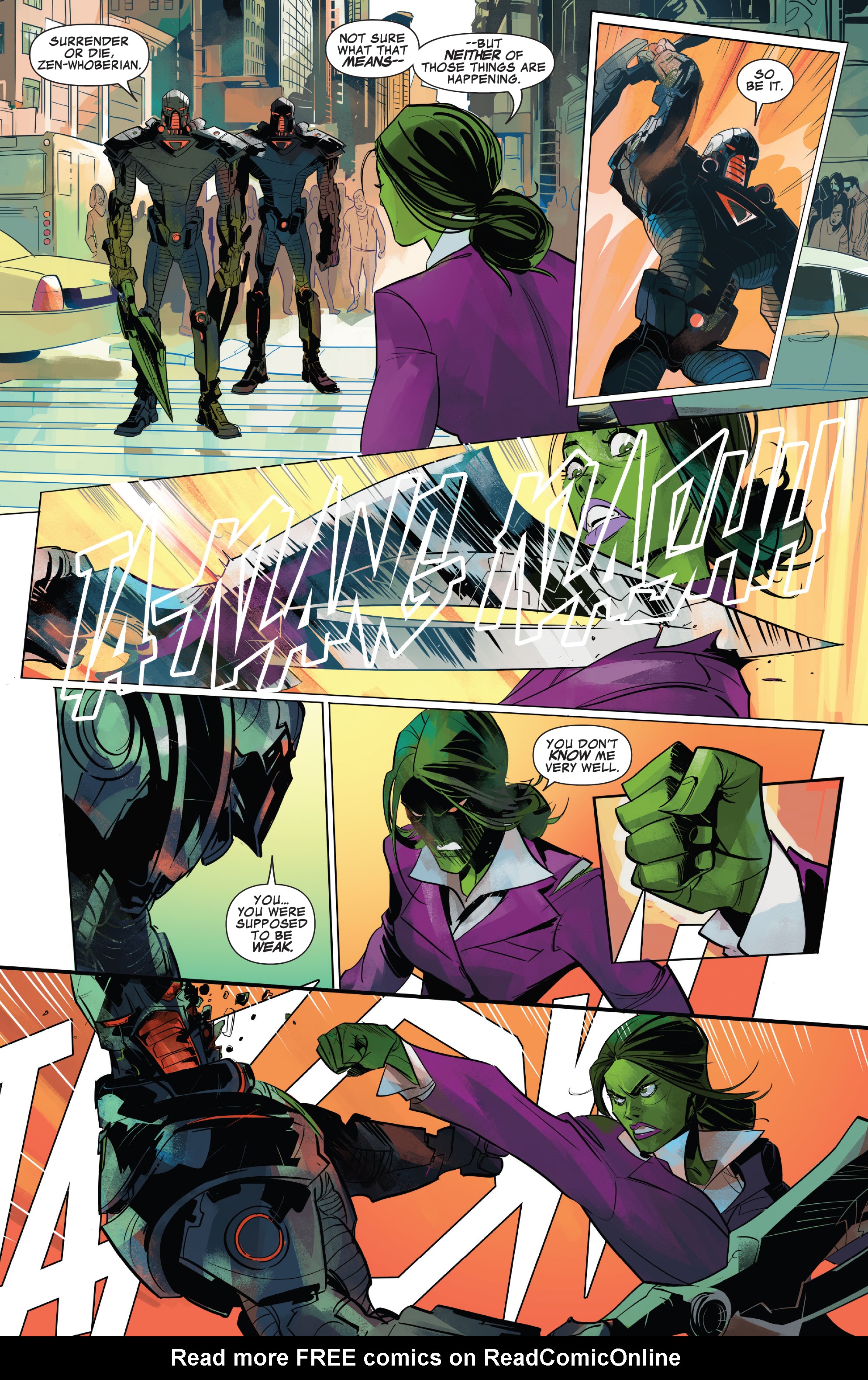 Read online Marvel-Verse: Thanos comic -  Issue #Marvel-Verse (2019) She-Hulk - 95
