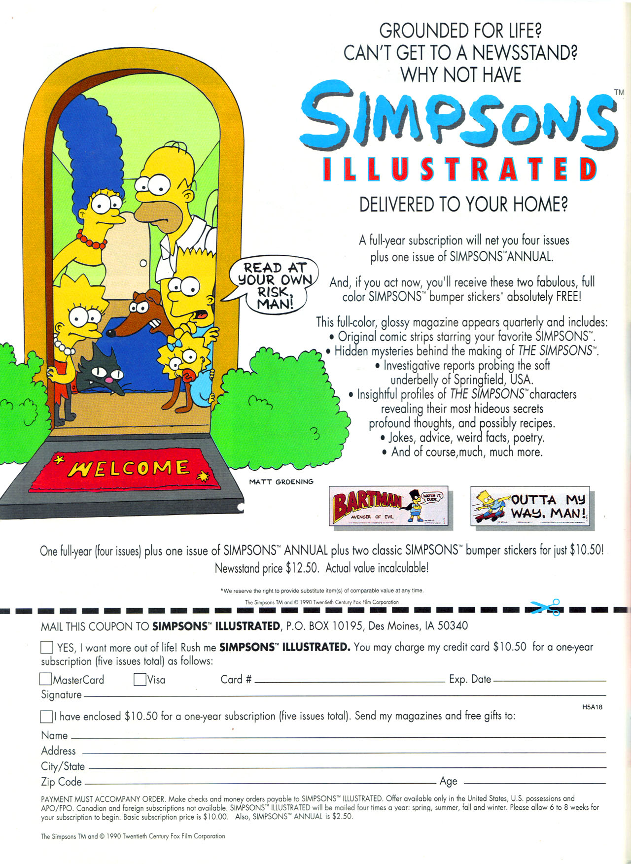 Read online Simpsons Illustrated (1991) comic -  Issue #2 - 10