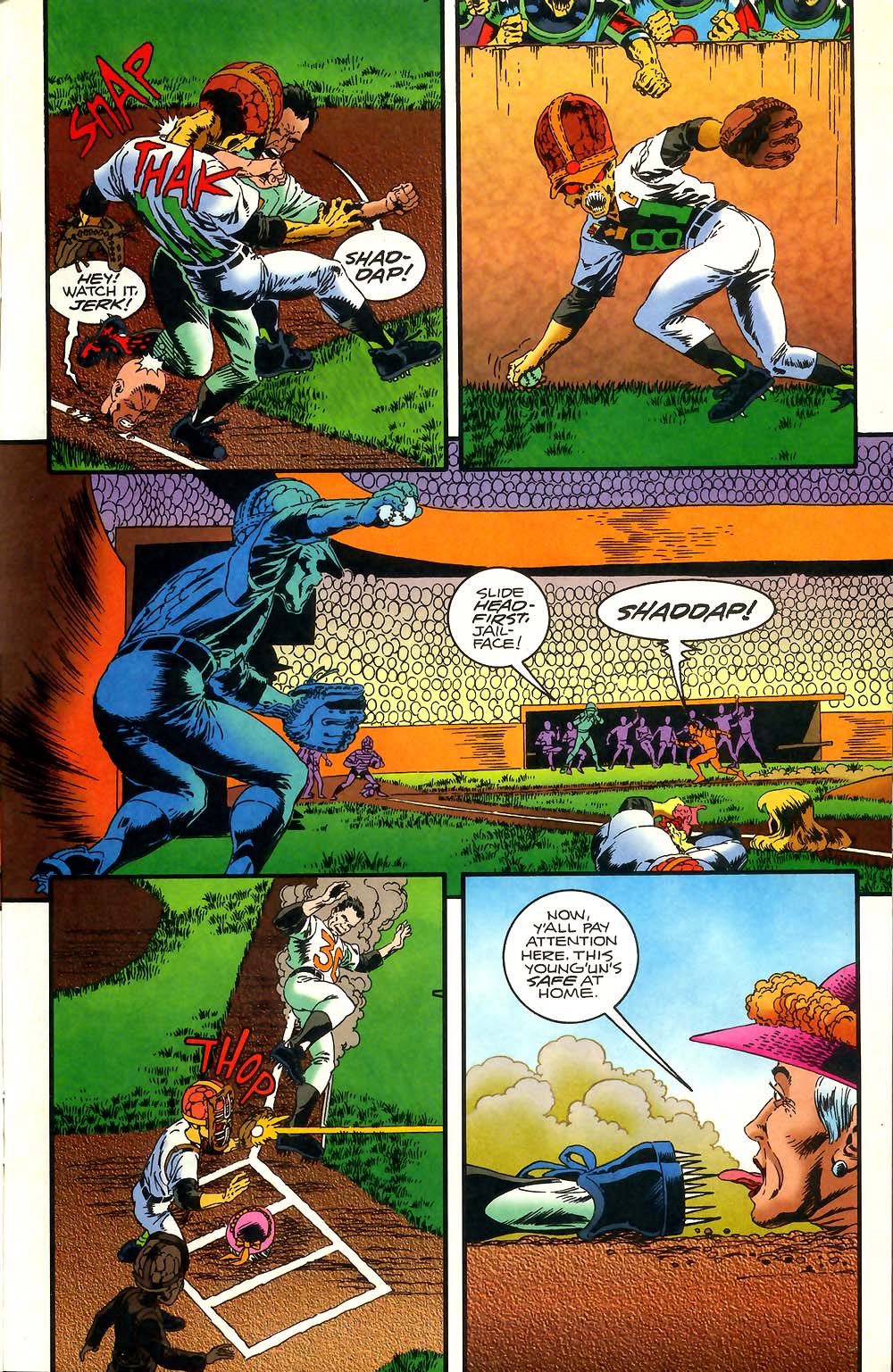 Read online Mars Attacks Baseball Special comic -  Issue # Full - 15