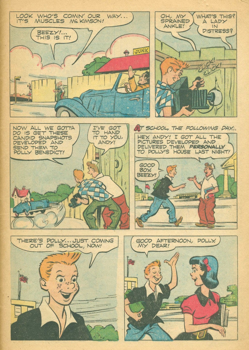 Read online Four Color Comics comic -  Issue #480 - 33