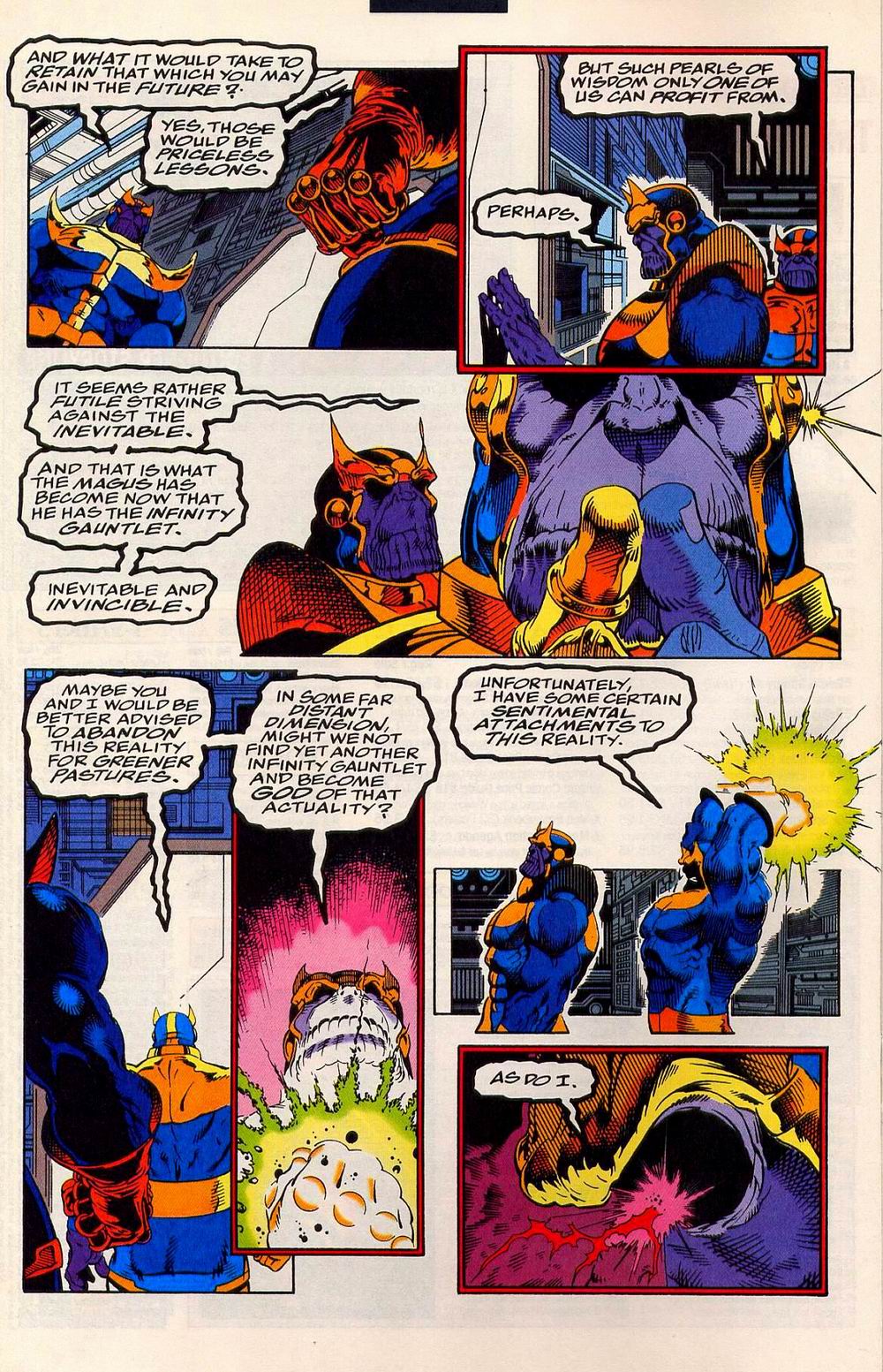 Read online Warlock and the Infinity Watch comic -  Issue #10 - 10