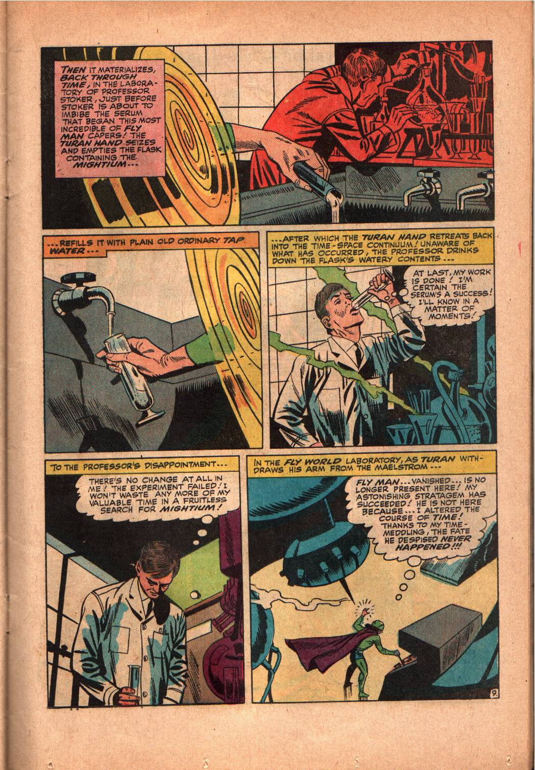 Read online Fly Man comic -  Issue #36 - 10