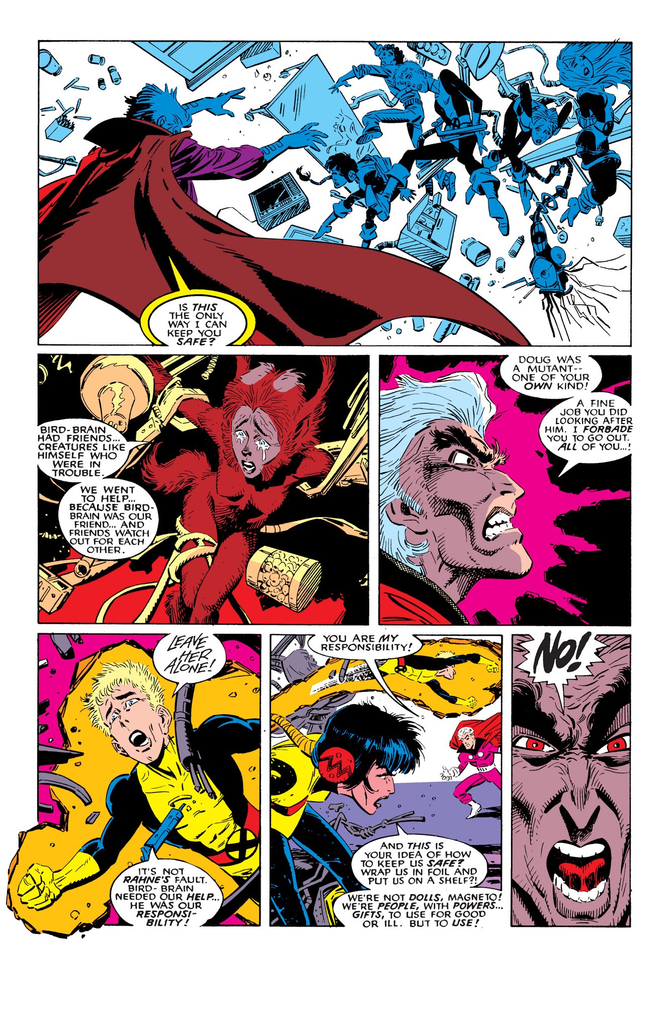 Read online X-Men: Fall of the Mutants comic -  Issue # TPB 1 (Part 4) - 109